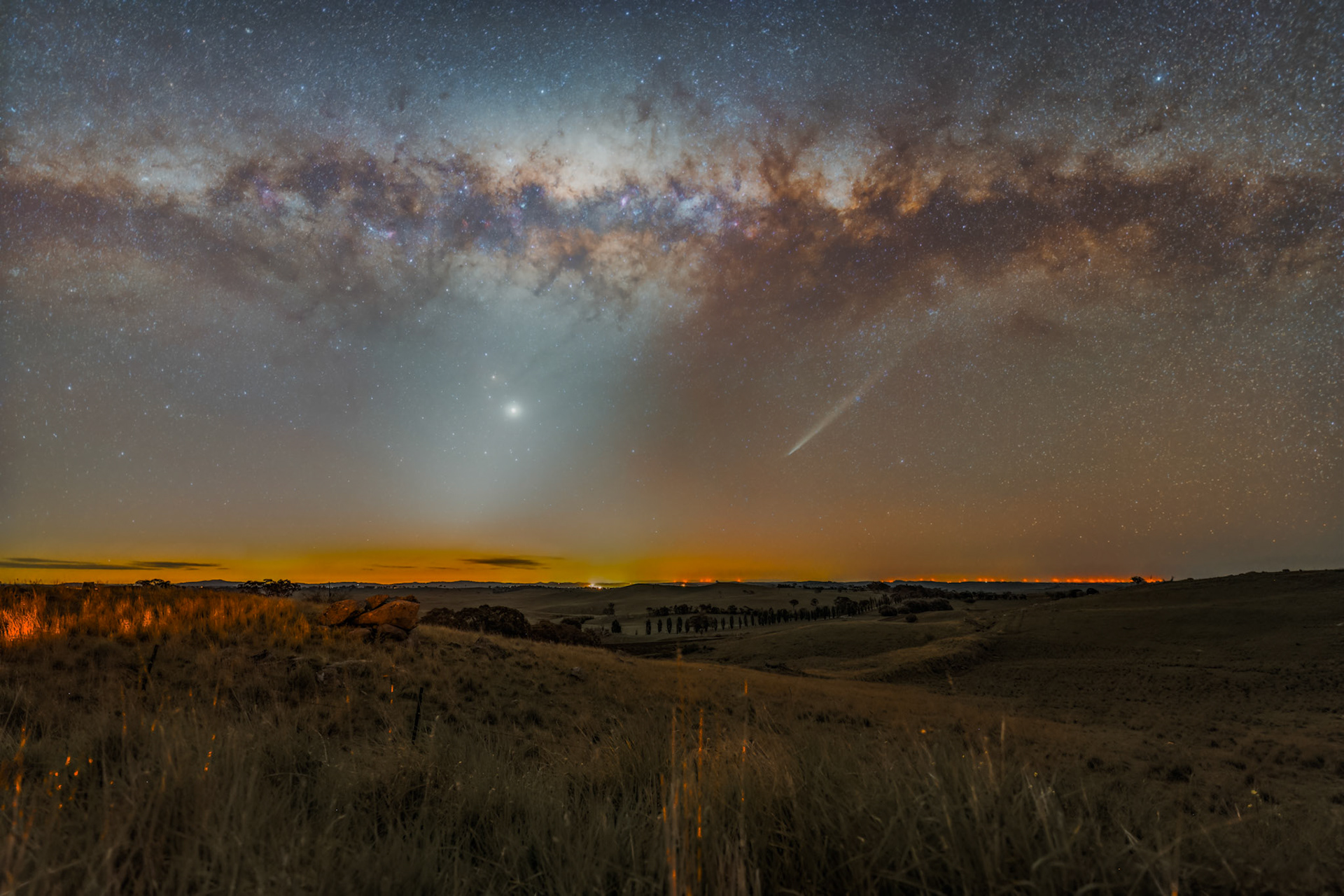 Milky Way from Cullerin