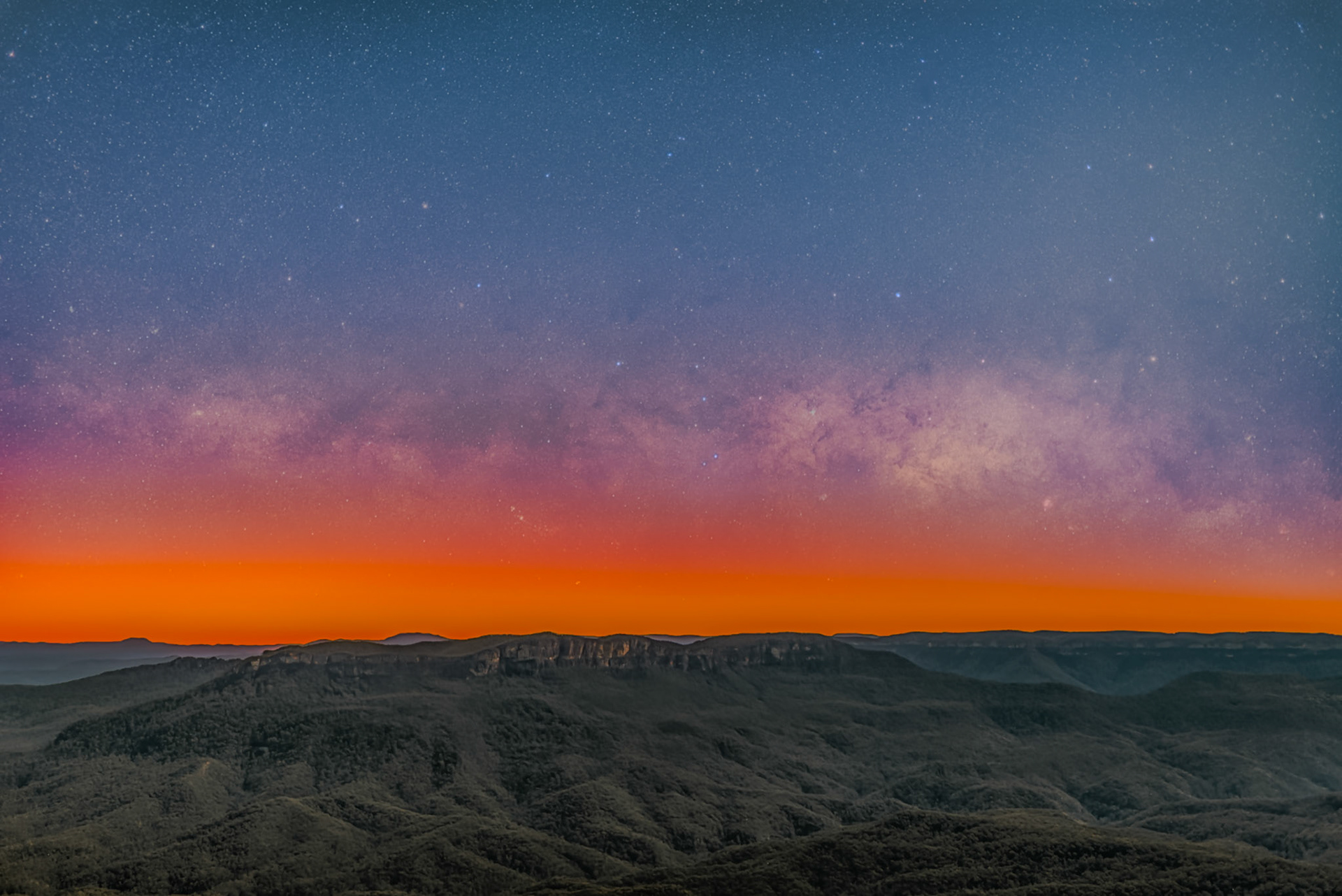 Milky Way from Lincolns Rock