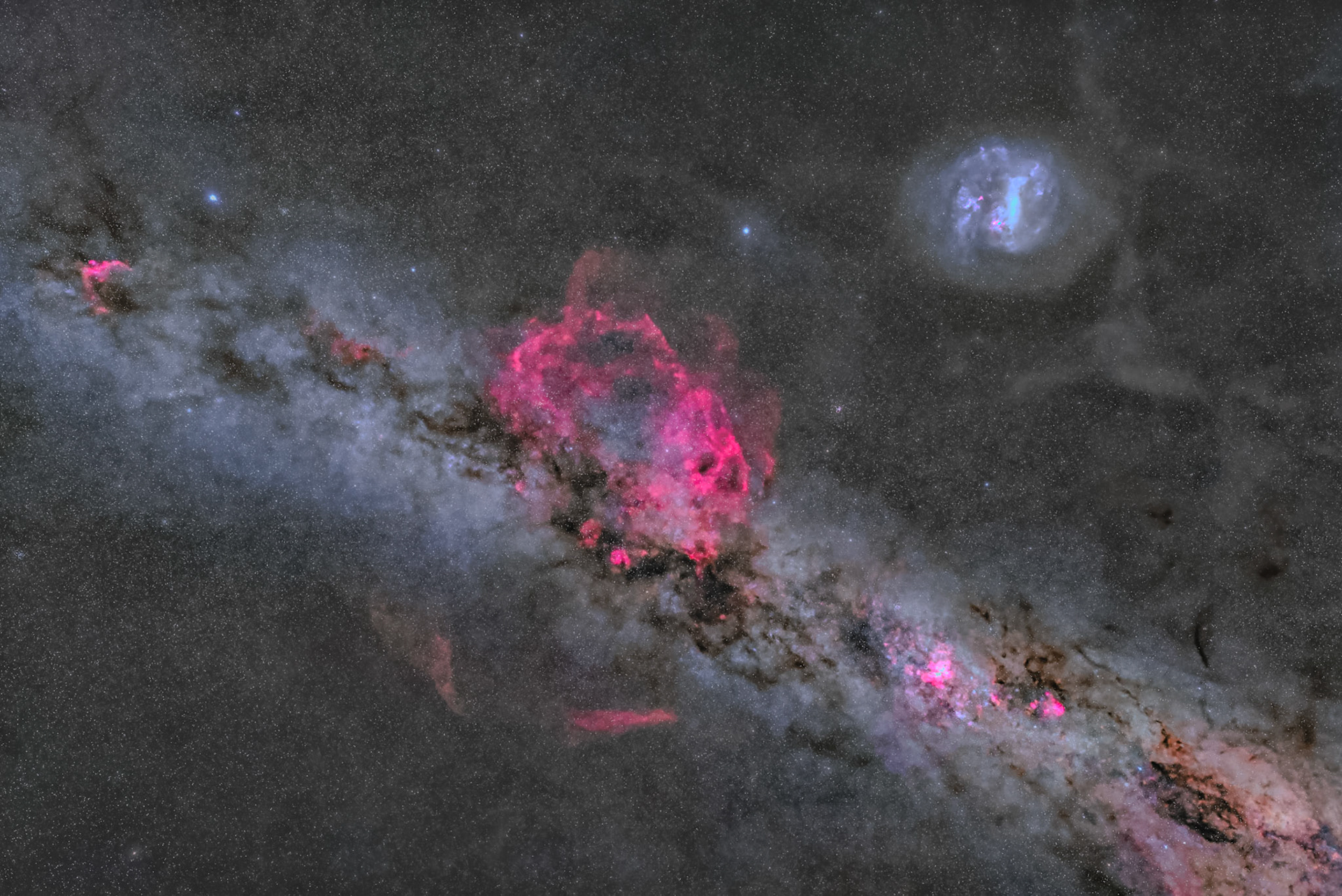 Summer Milky Way from Oolong