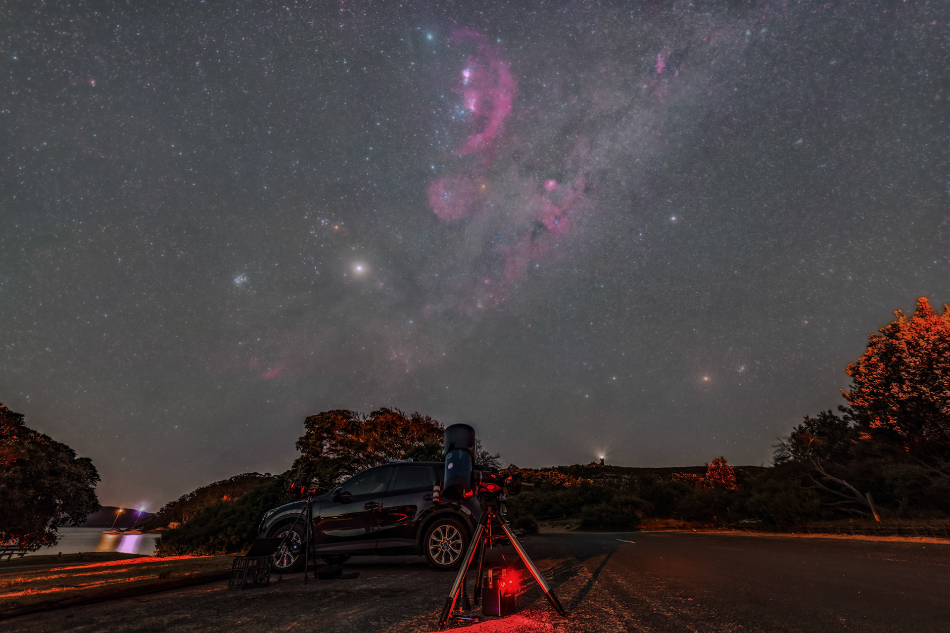 Orion over Palm Beach Astro Observatory