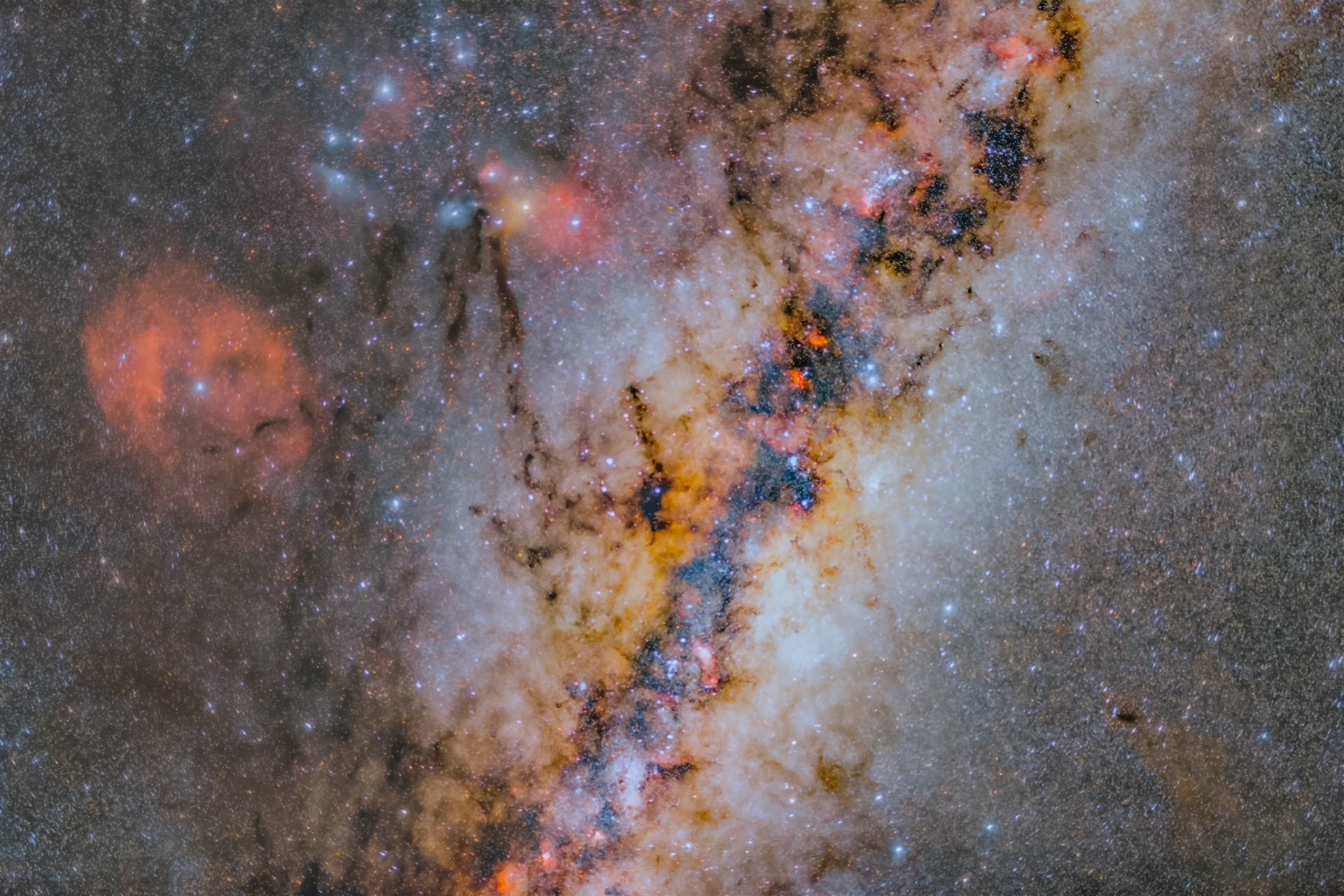 The Milky Way in high detail
