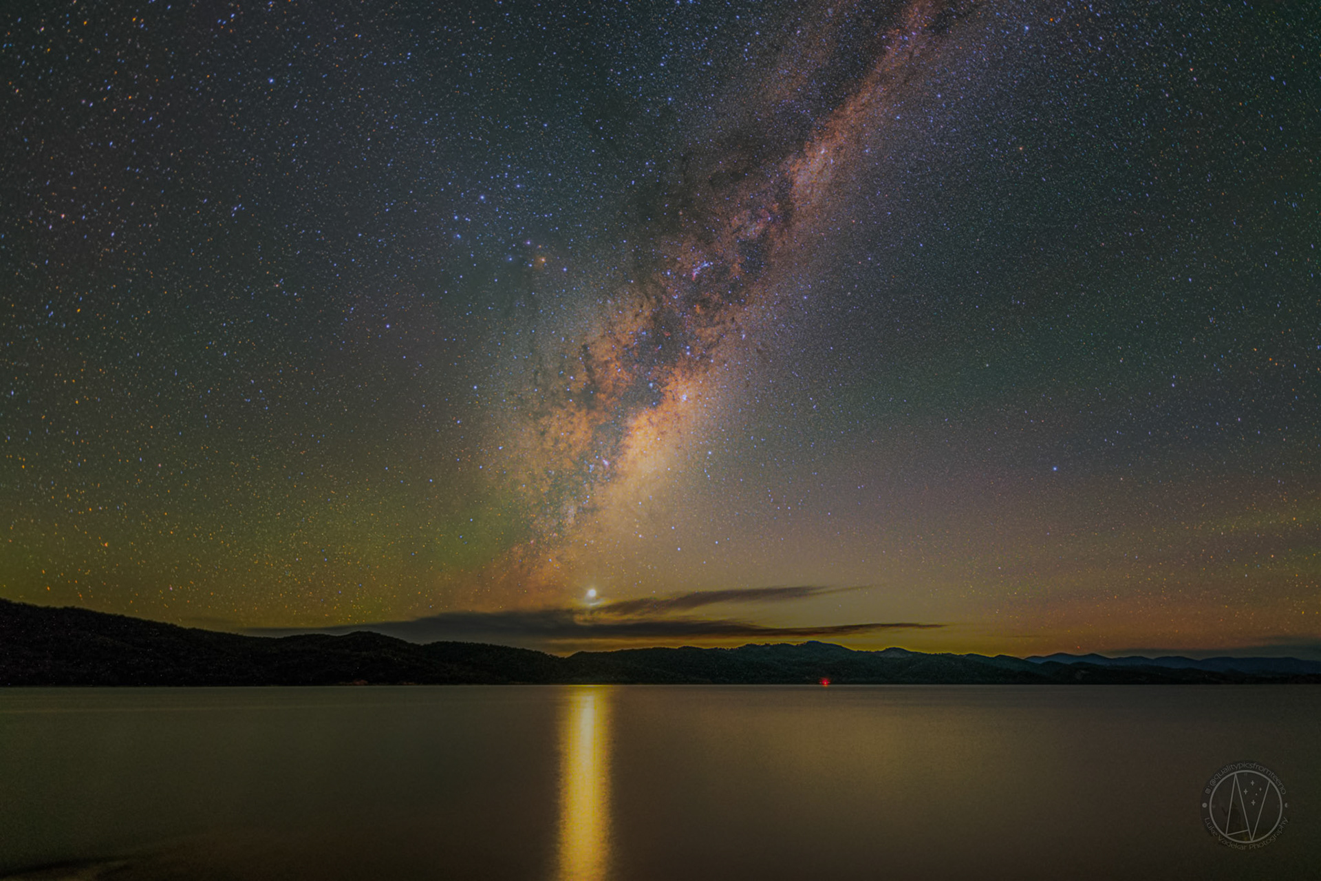 Milky Way Core over Lake Burrinjuck
