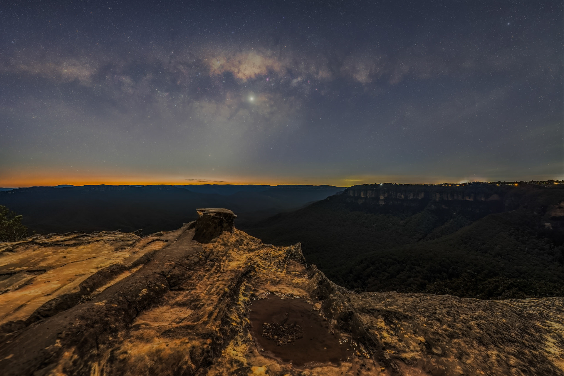 Milky Way from Lincolns Rock