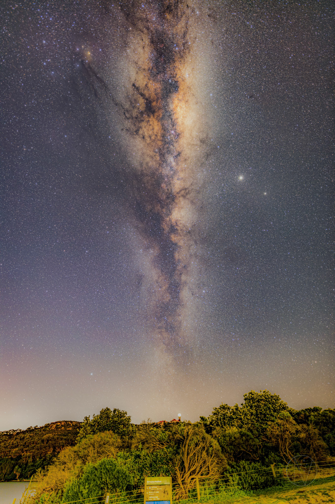 Milky Way from Palm Beach