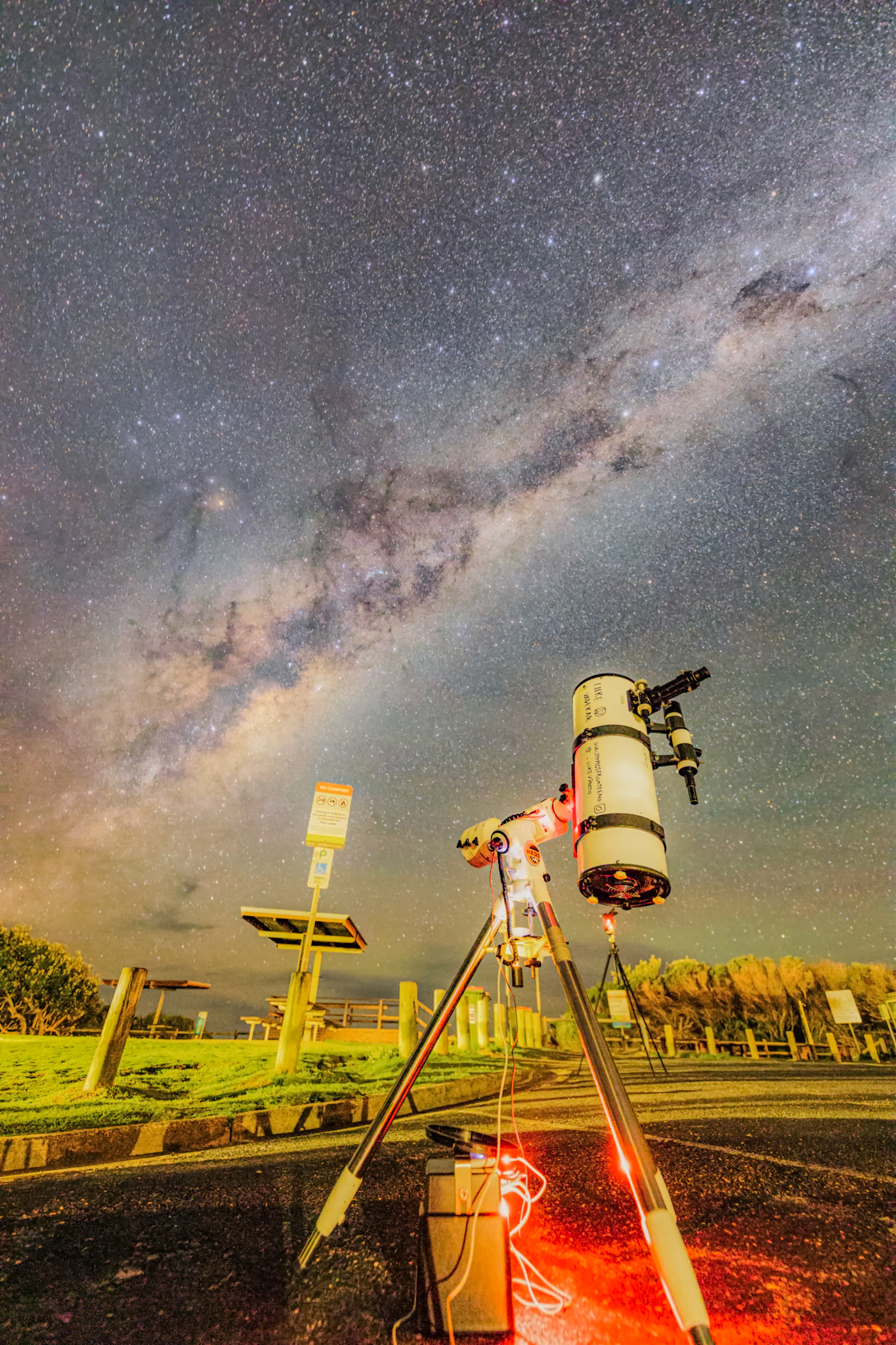 Milky Way Core from Boomerang Beach