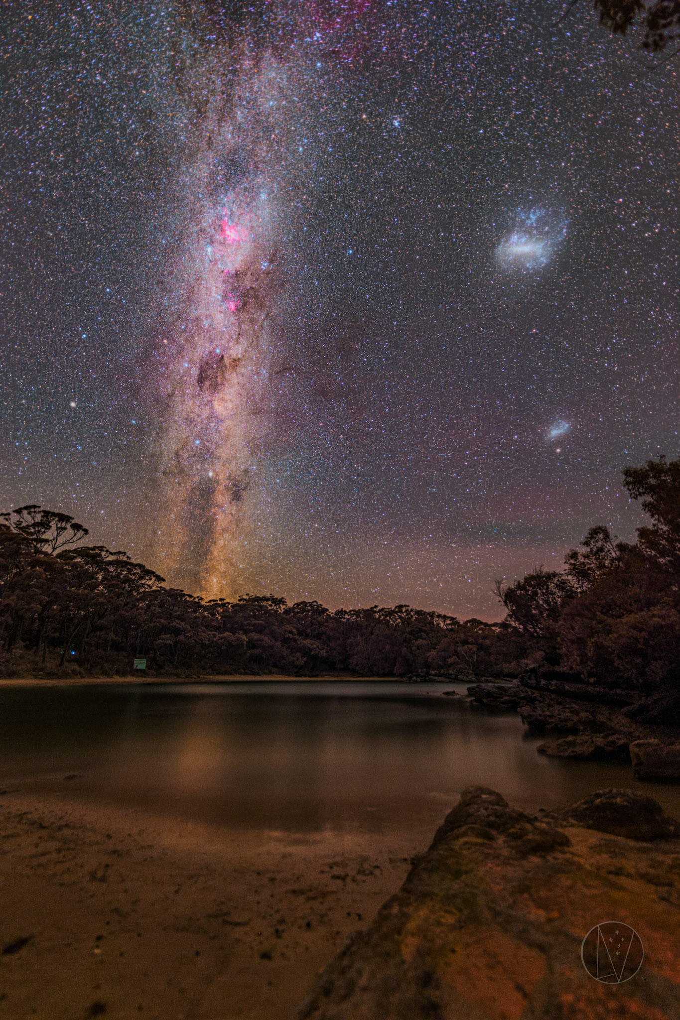 Milky Way from Honeymoon Bay