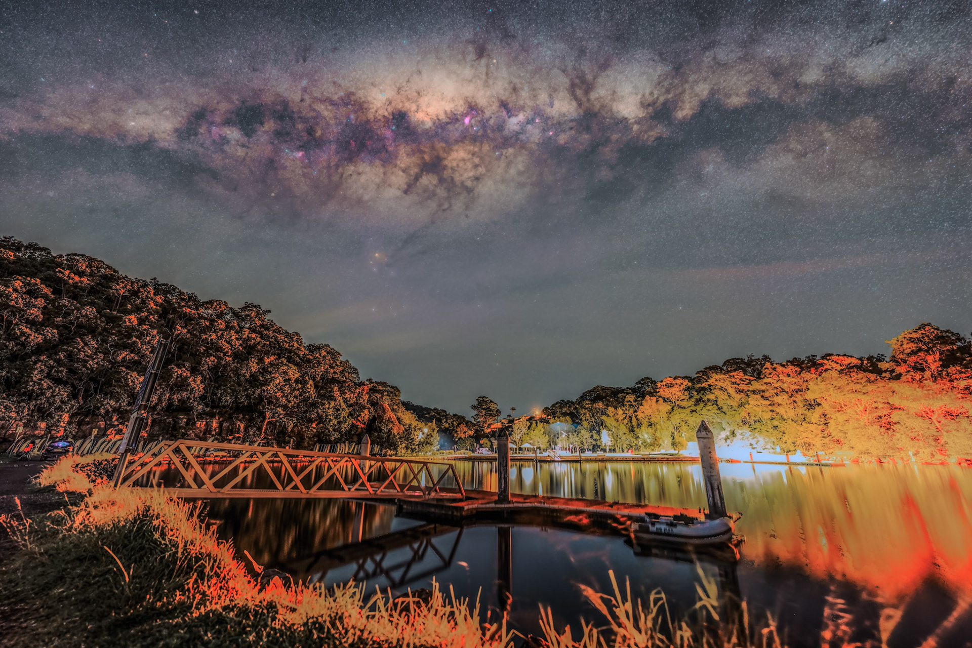 Milky Way over Parsley Bay