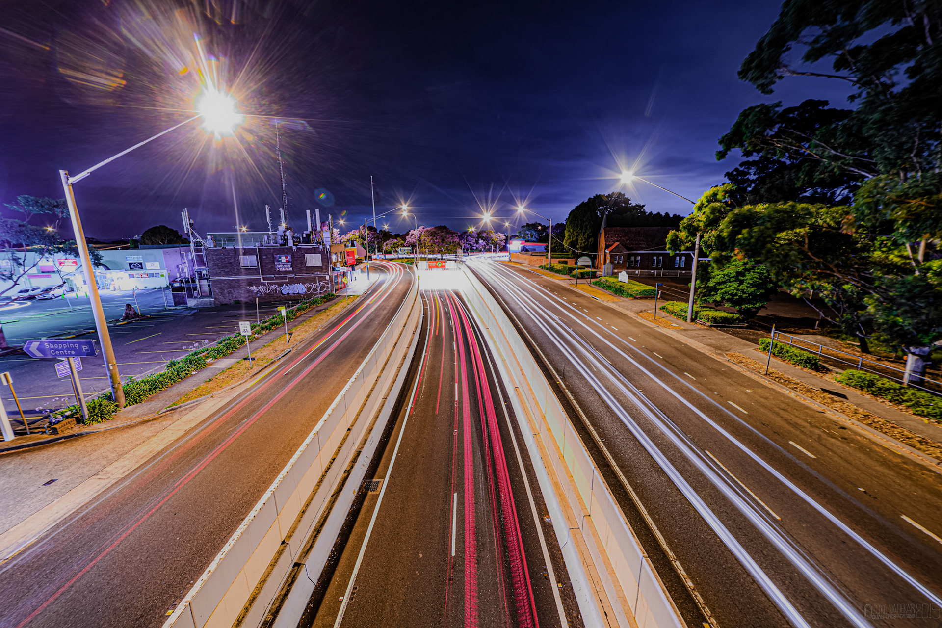 Traffic Trails from West Pennant Hills