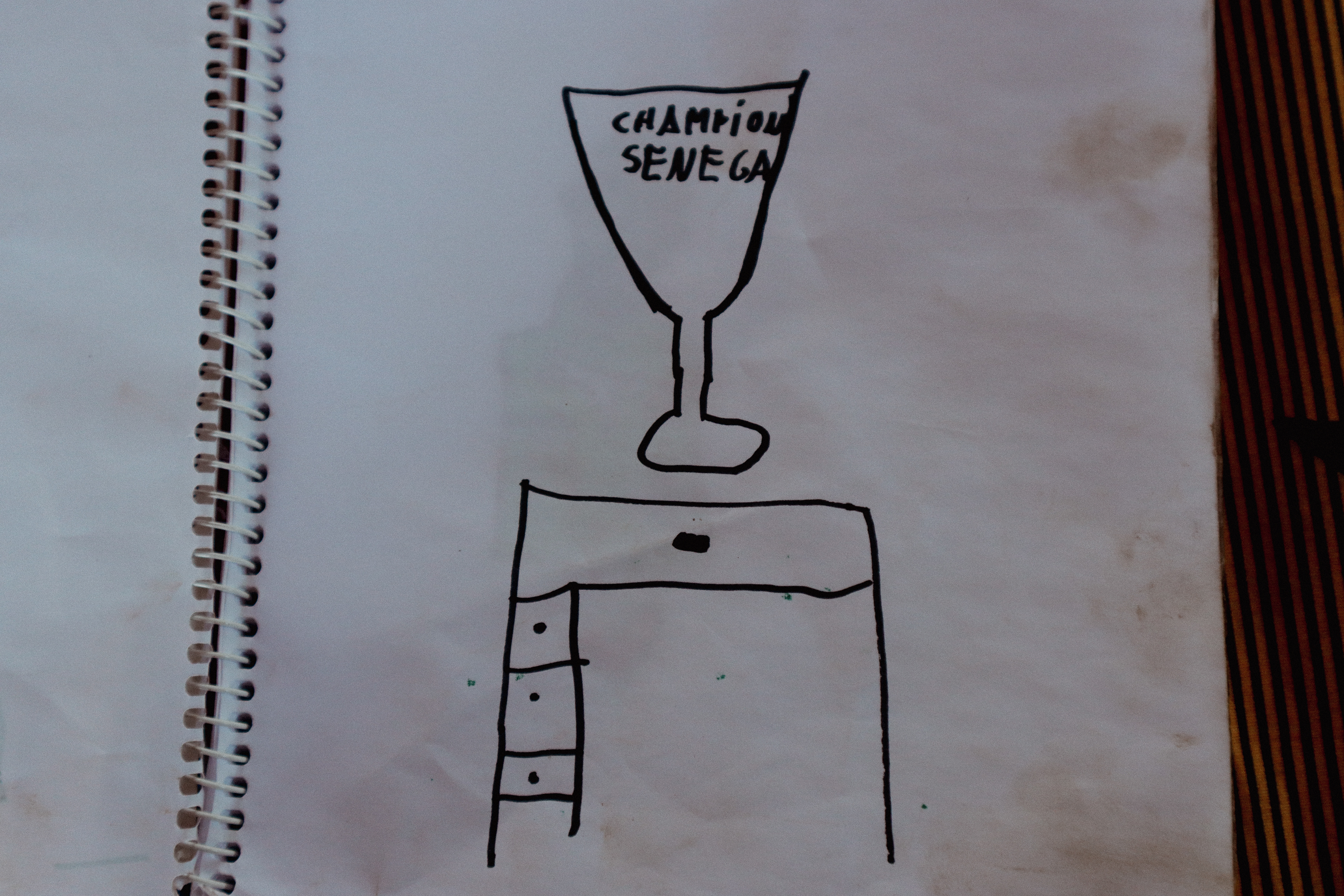 Uno de los dibujos de Malick