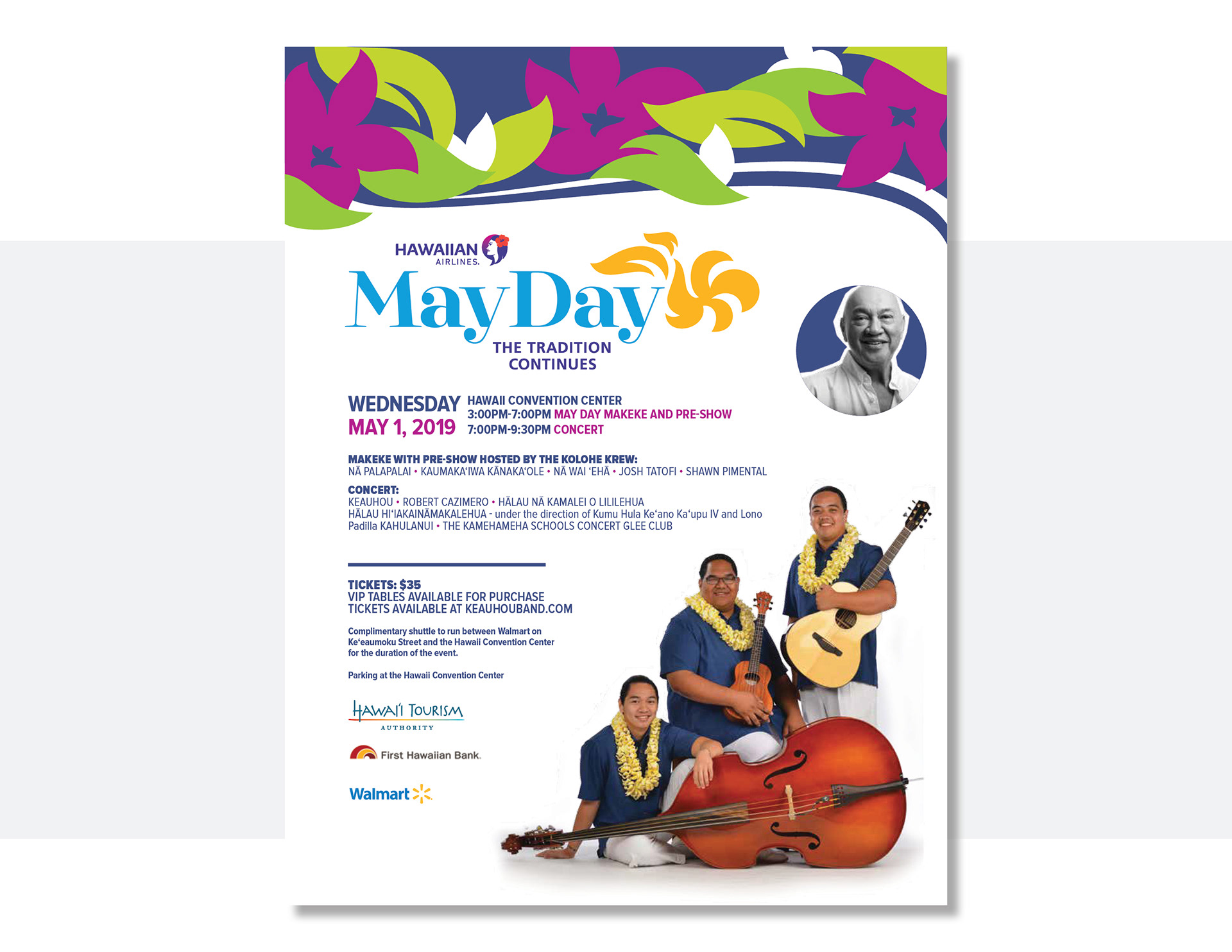 Carrie Wedemeyer "May Day" Event Logo & Collateral