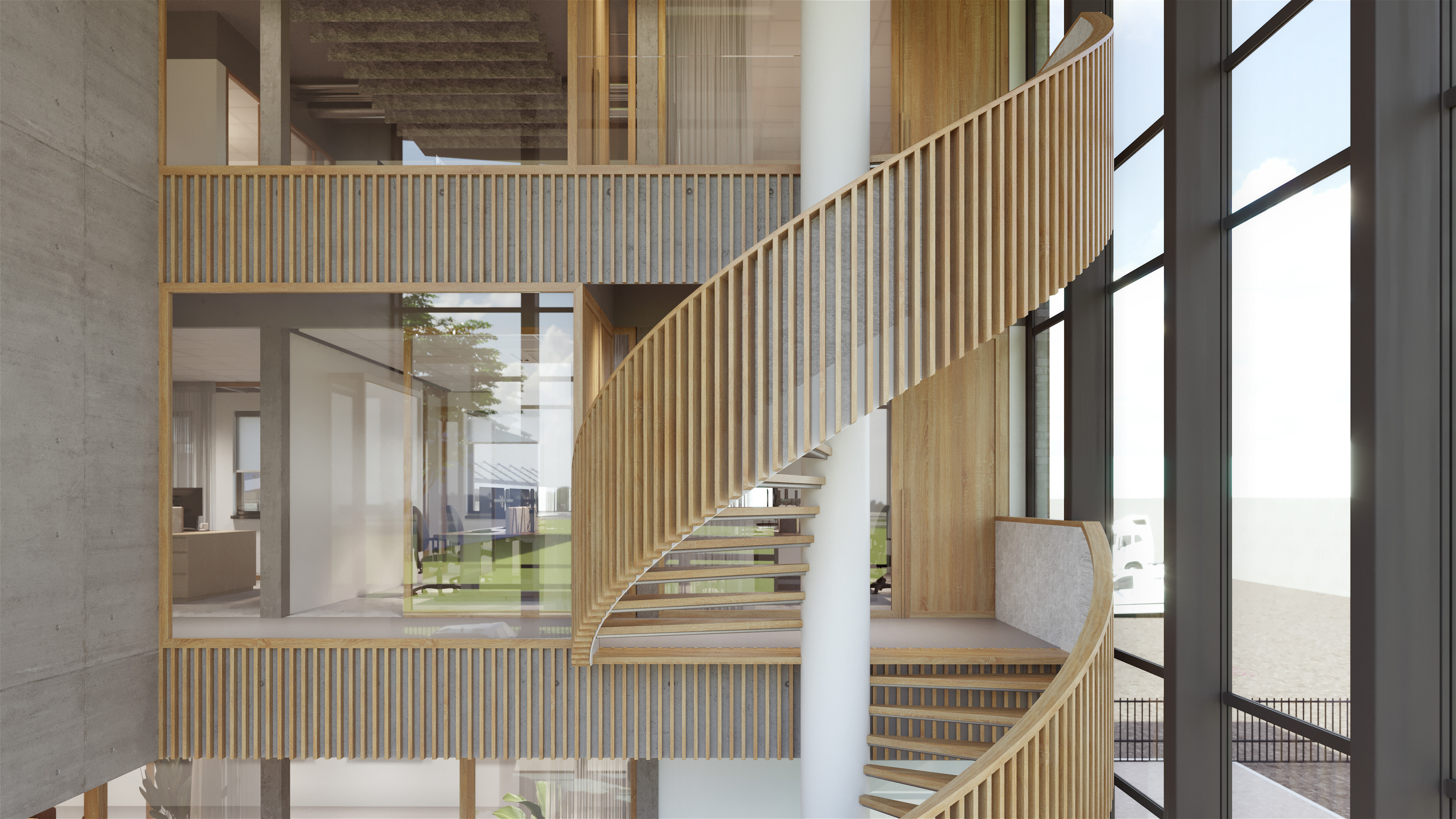 visualisatie office design