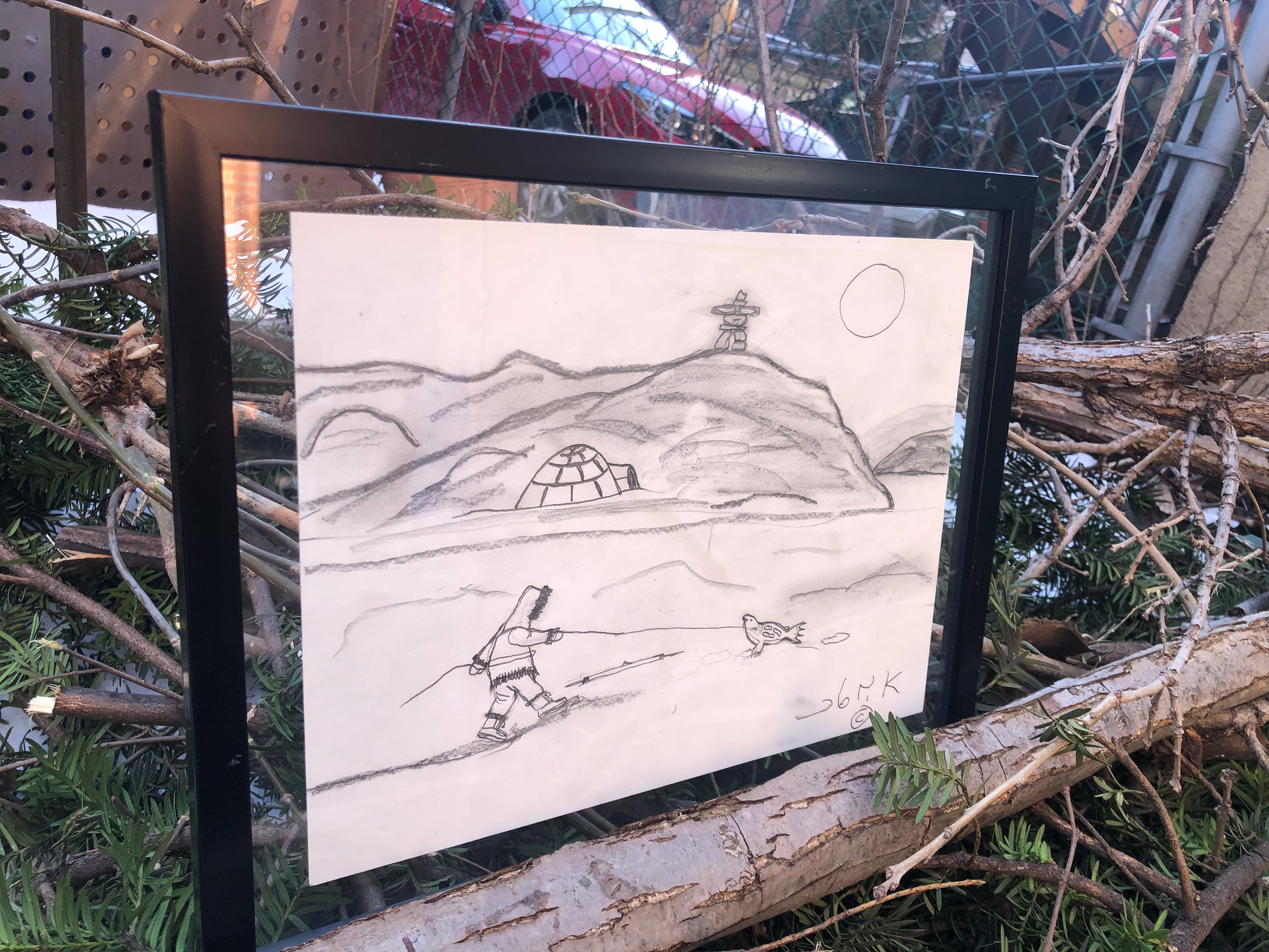 dessin $50 drawing