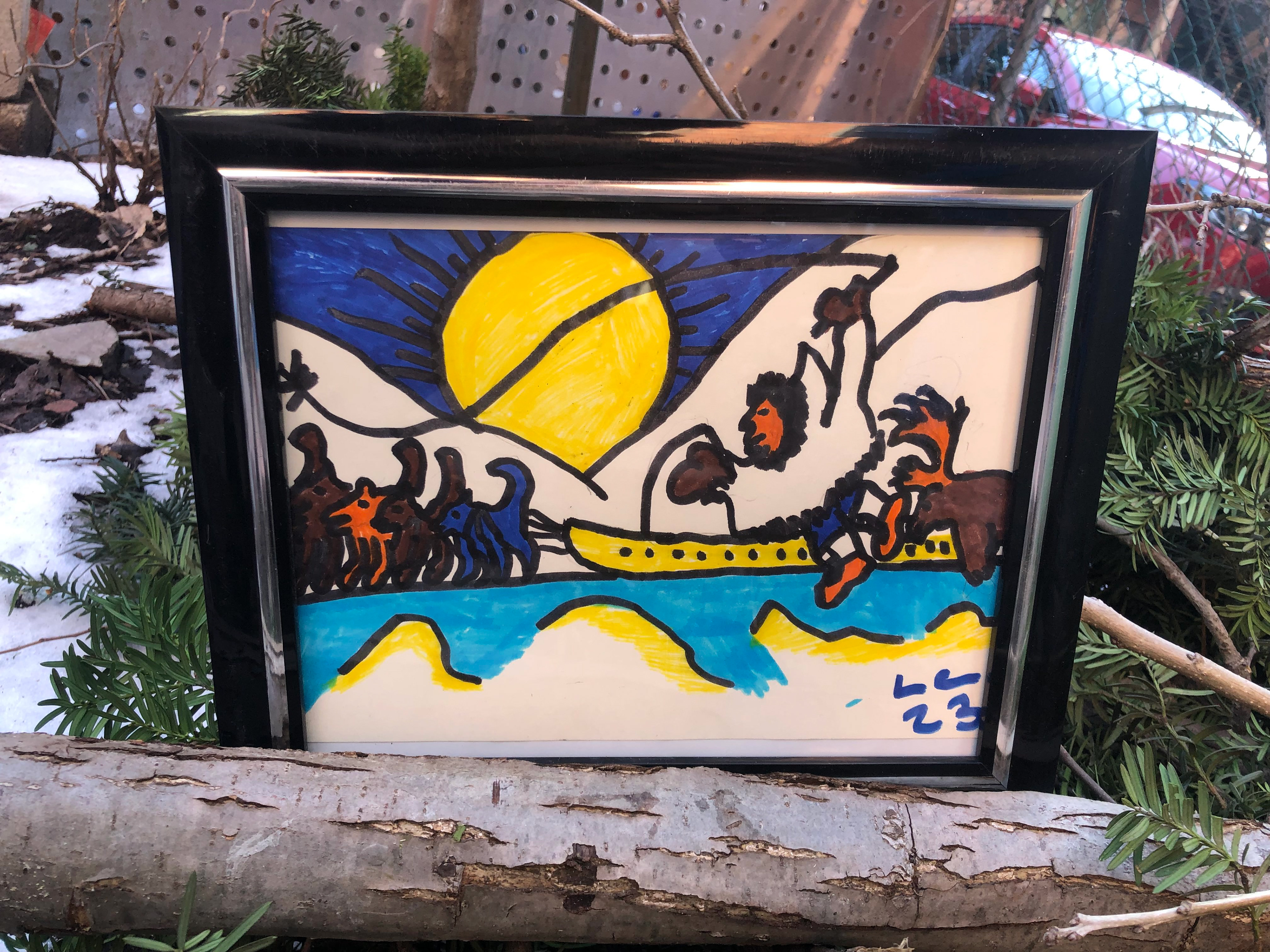 dessin $50 drawing
