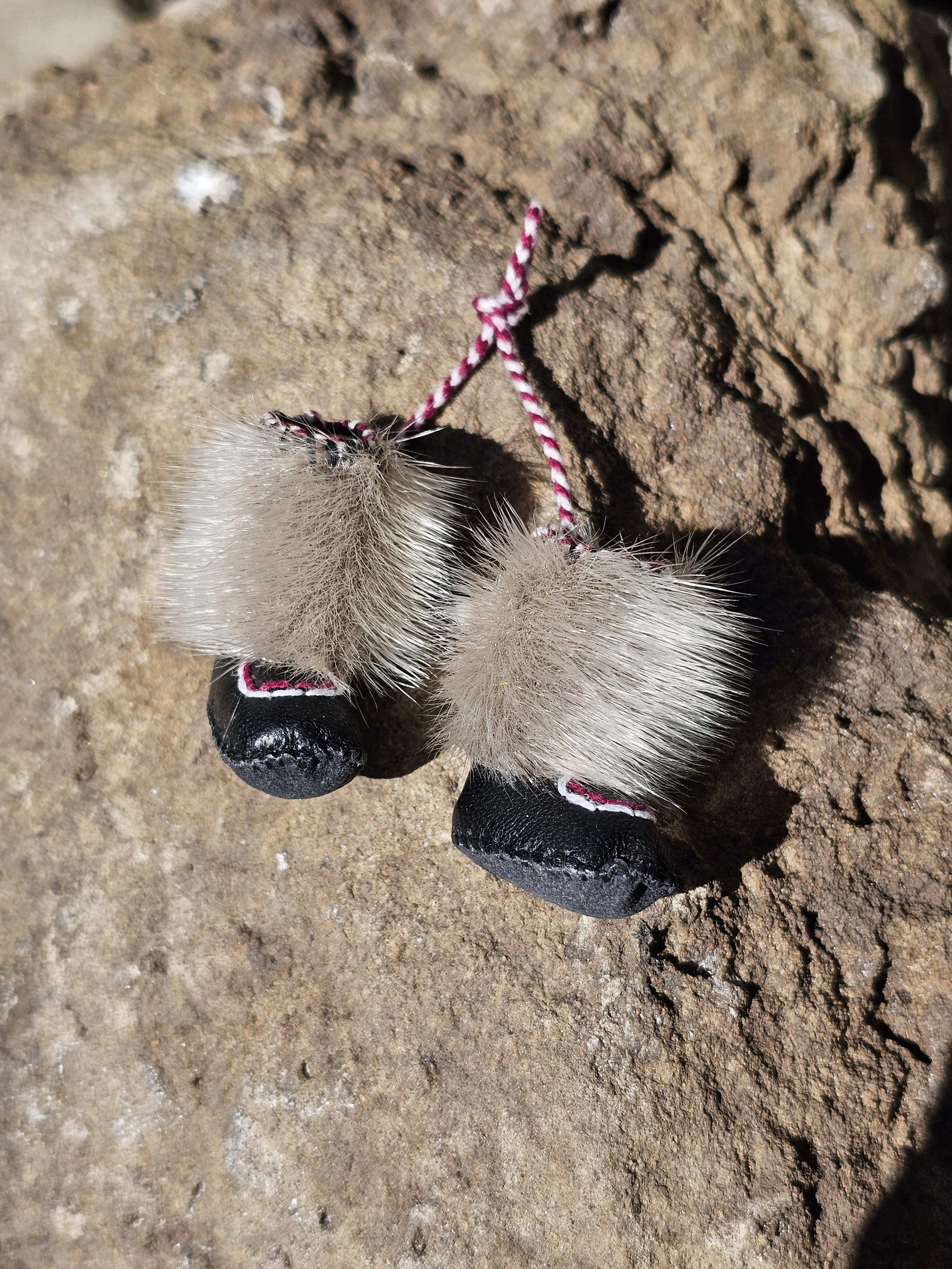 hanging moccasins $75