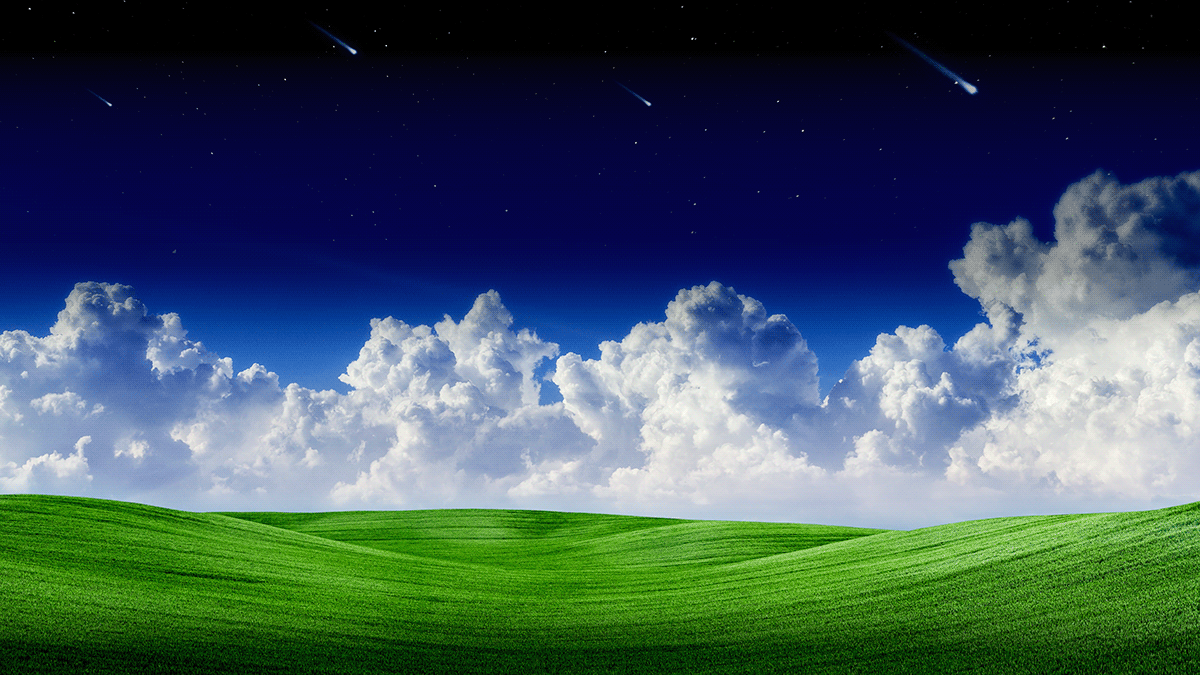 windows xp bliss widescreen