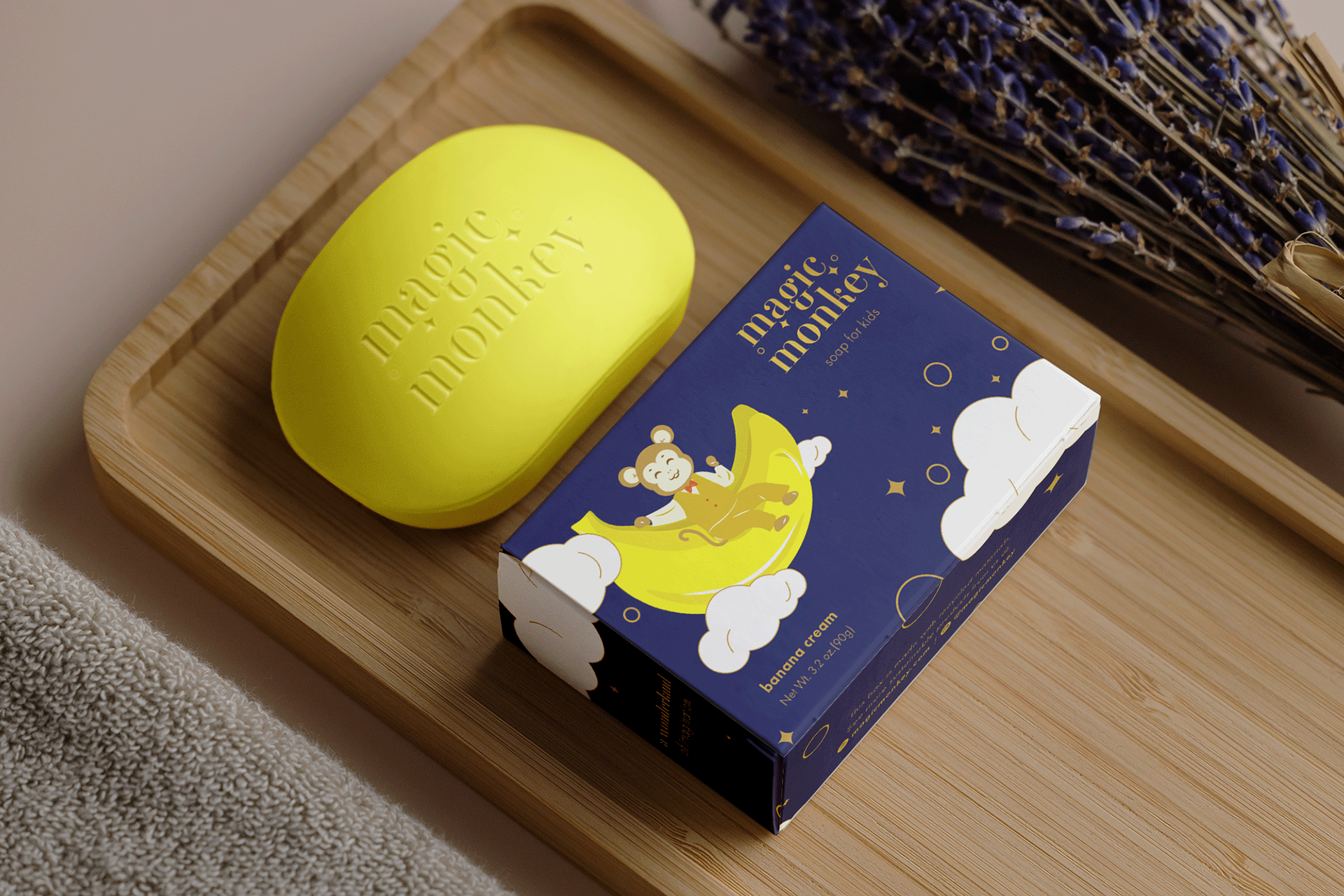 banana cream soap