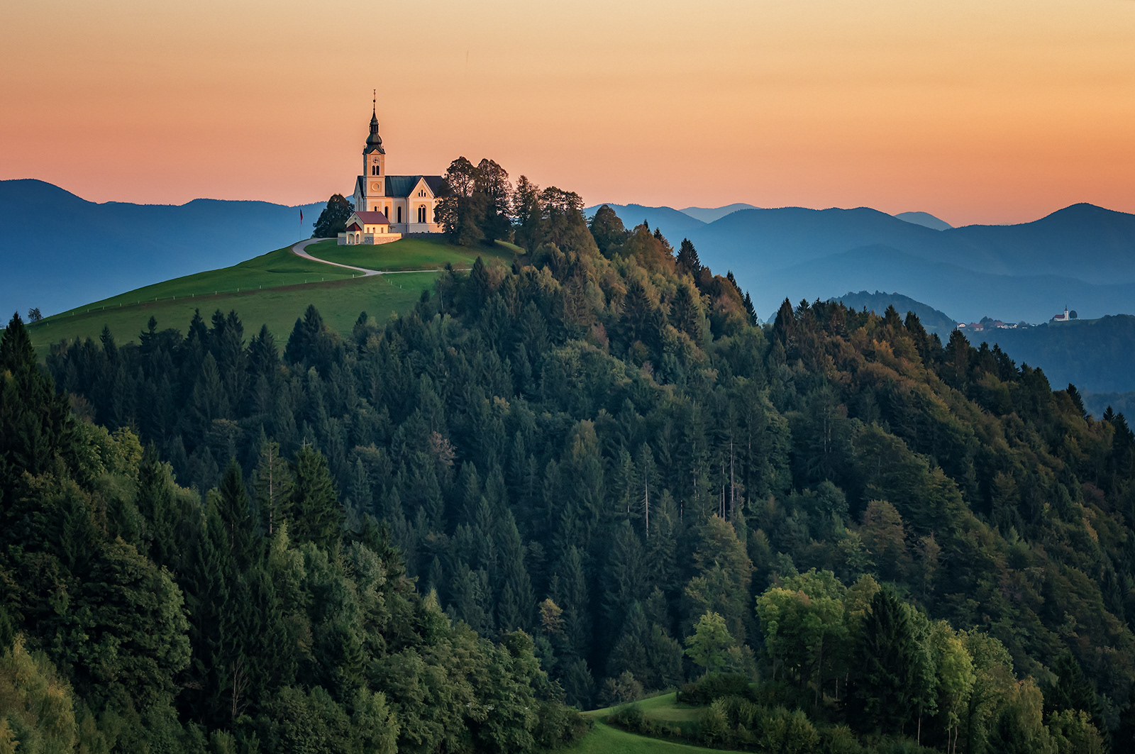 Sv Lenarta at Golden Hour