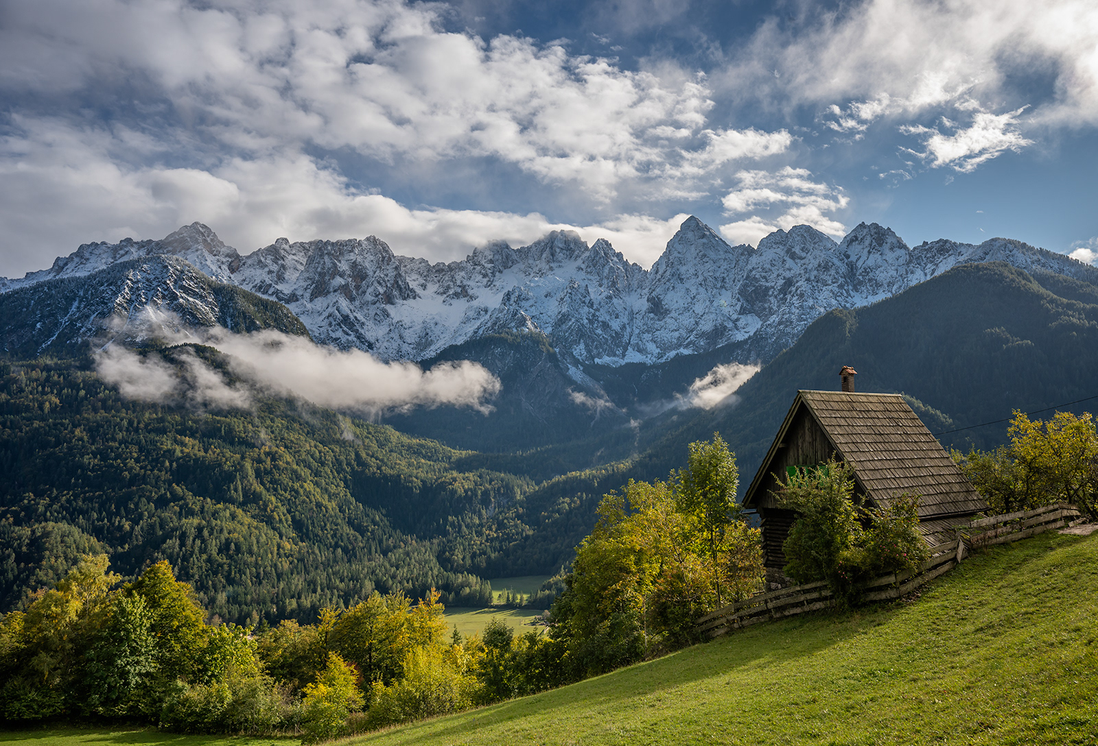 Mountain Chalet (Colour)