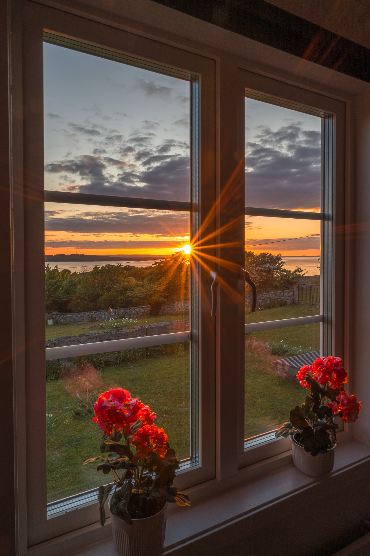 Abendblick aus dem Leuchtturmwärterhaus