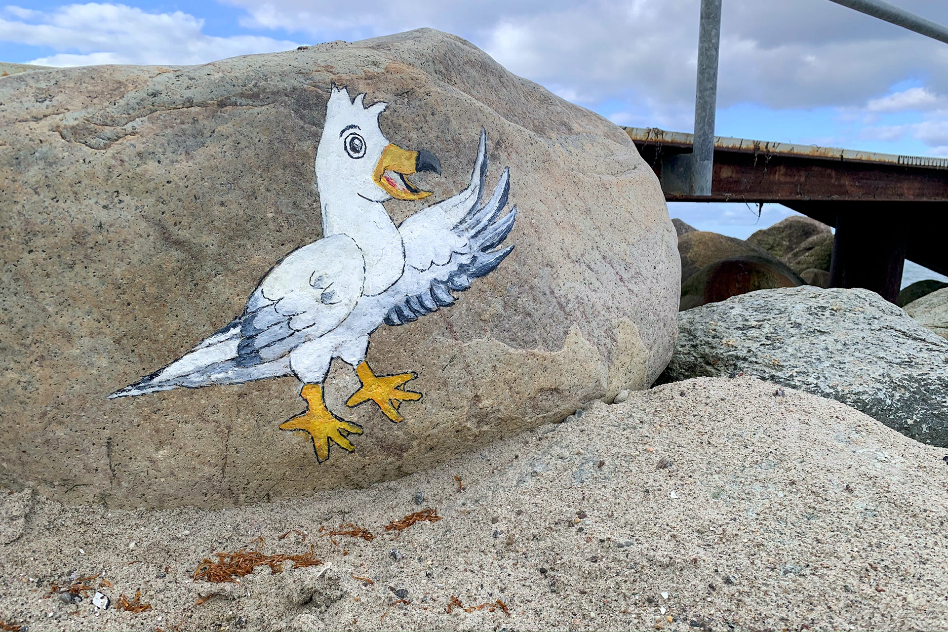 Kunst am Strand