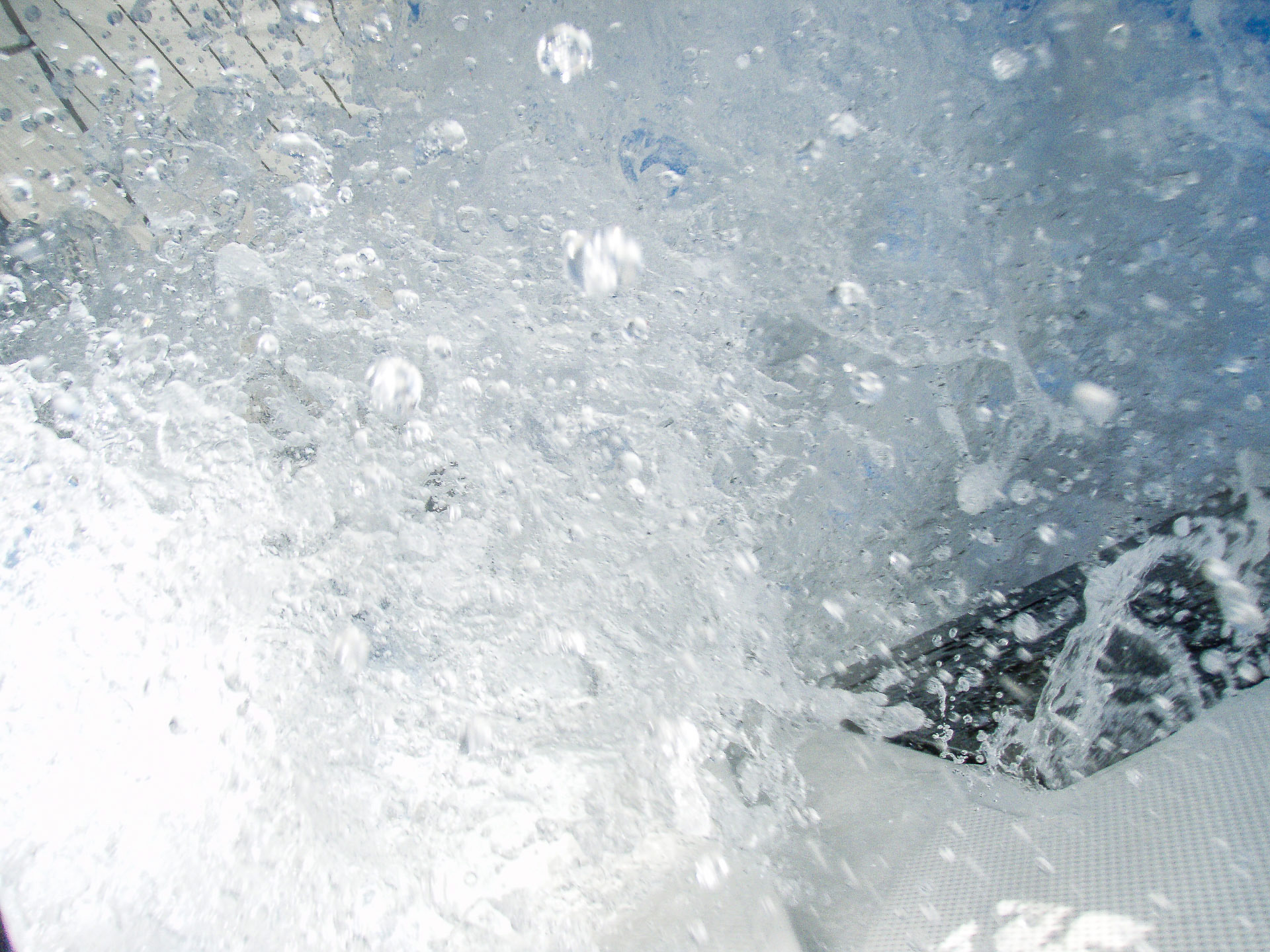 "Waschgang" auf Snigelhus im Kattegat