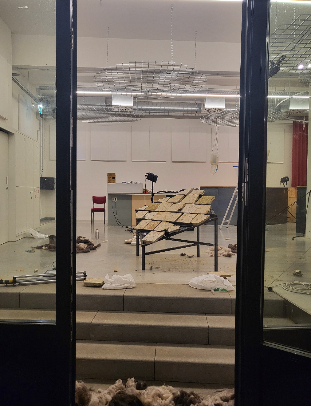 outside view of the installation Floor One