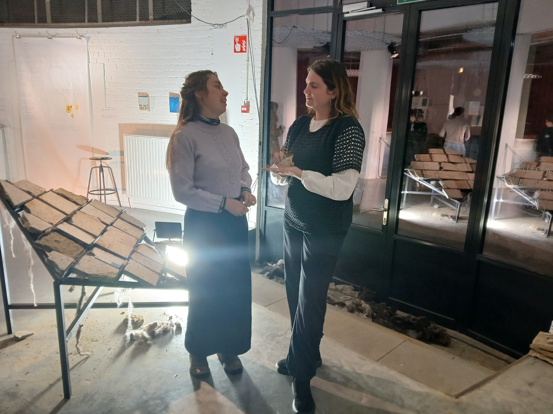during the opening night of 'Opek ontploft!'
