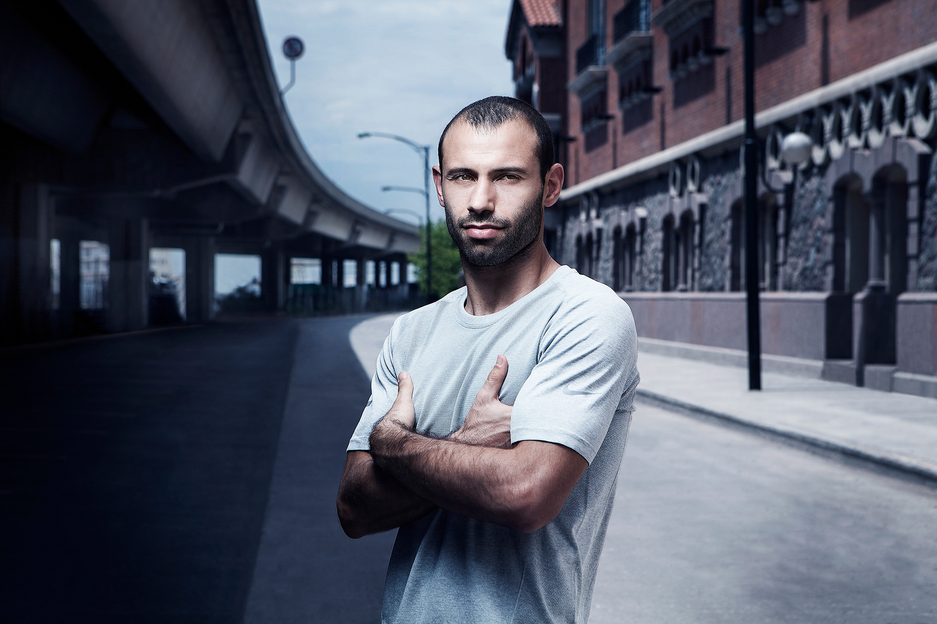 Soccer player Javier Mascherano - for REXONA