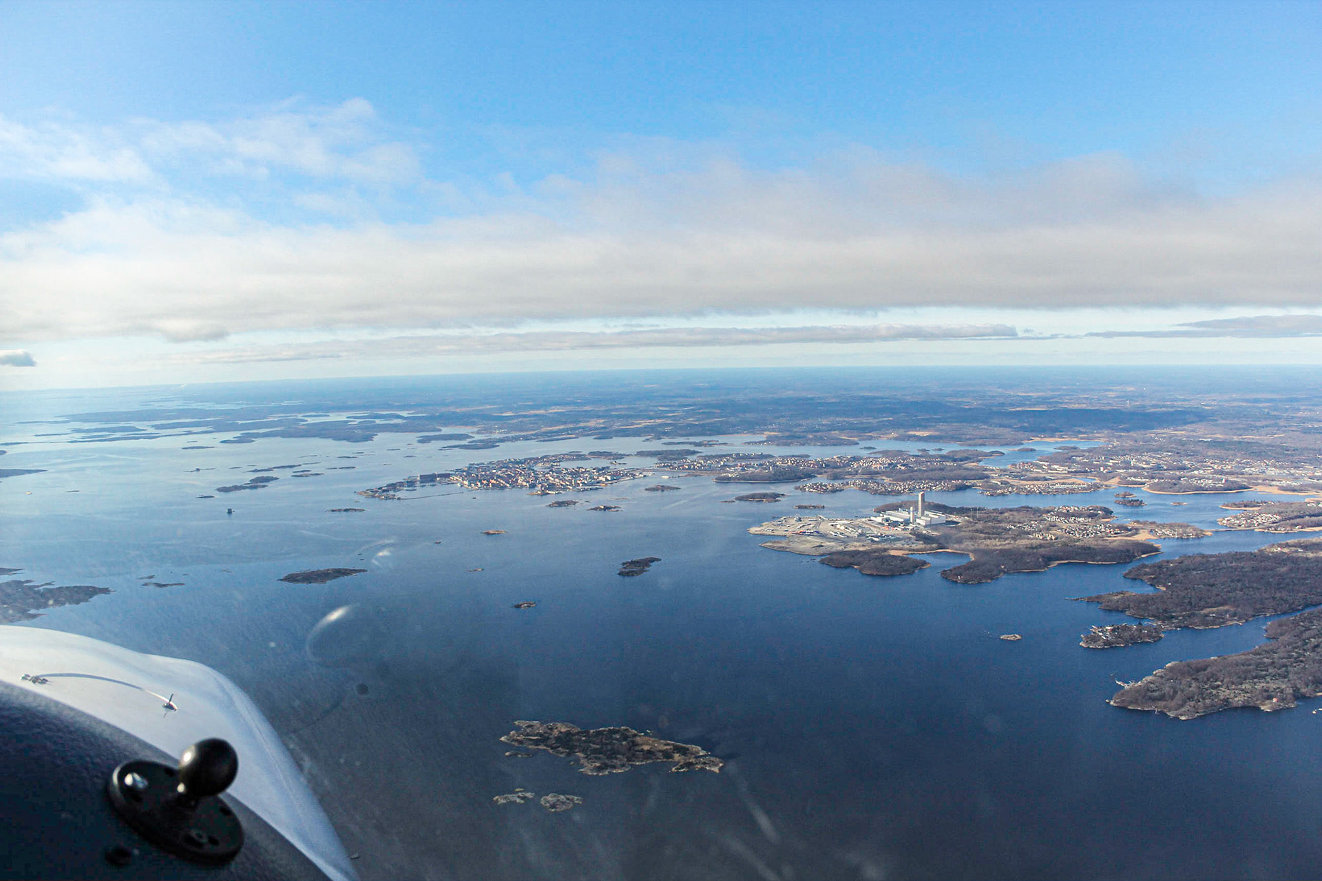 Karlskrona from the east
