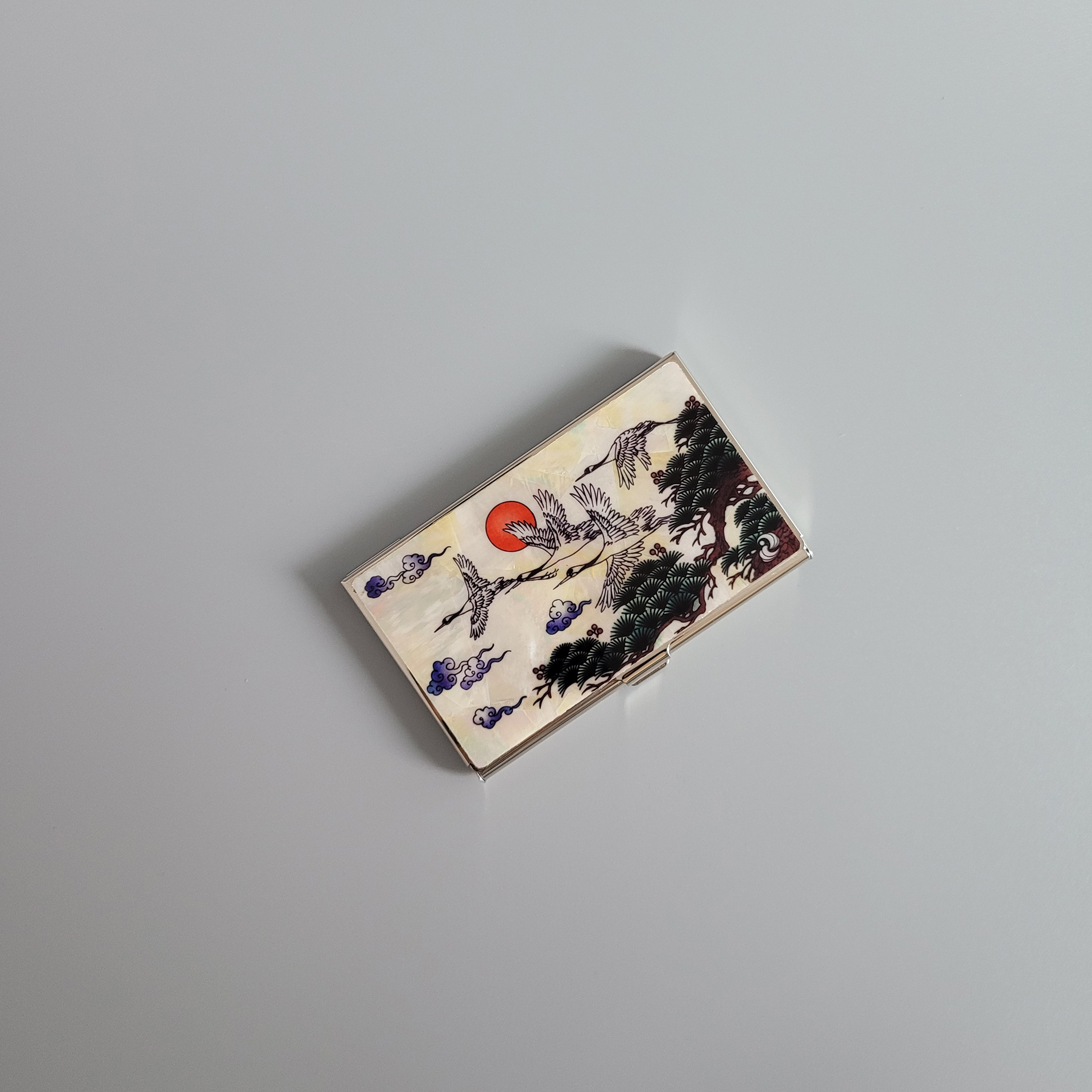 컬러디자인자개명함케이스
