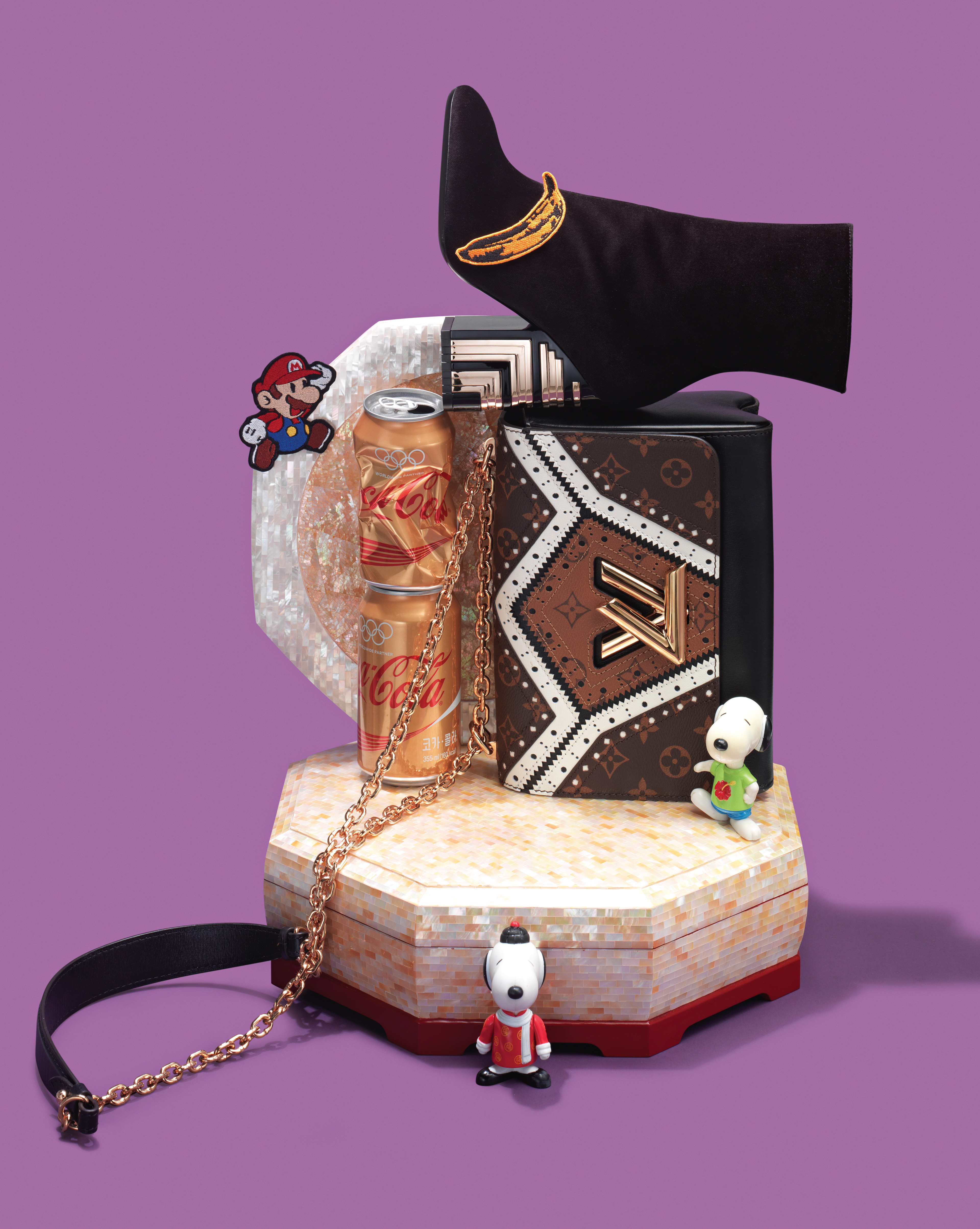 [ Vogue X Louisvuitton ] 원패진주팔각함_Jinjooshell by Lee,youngok