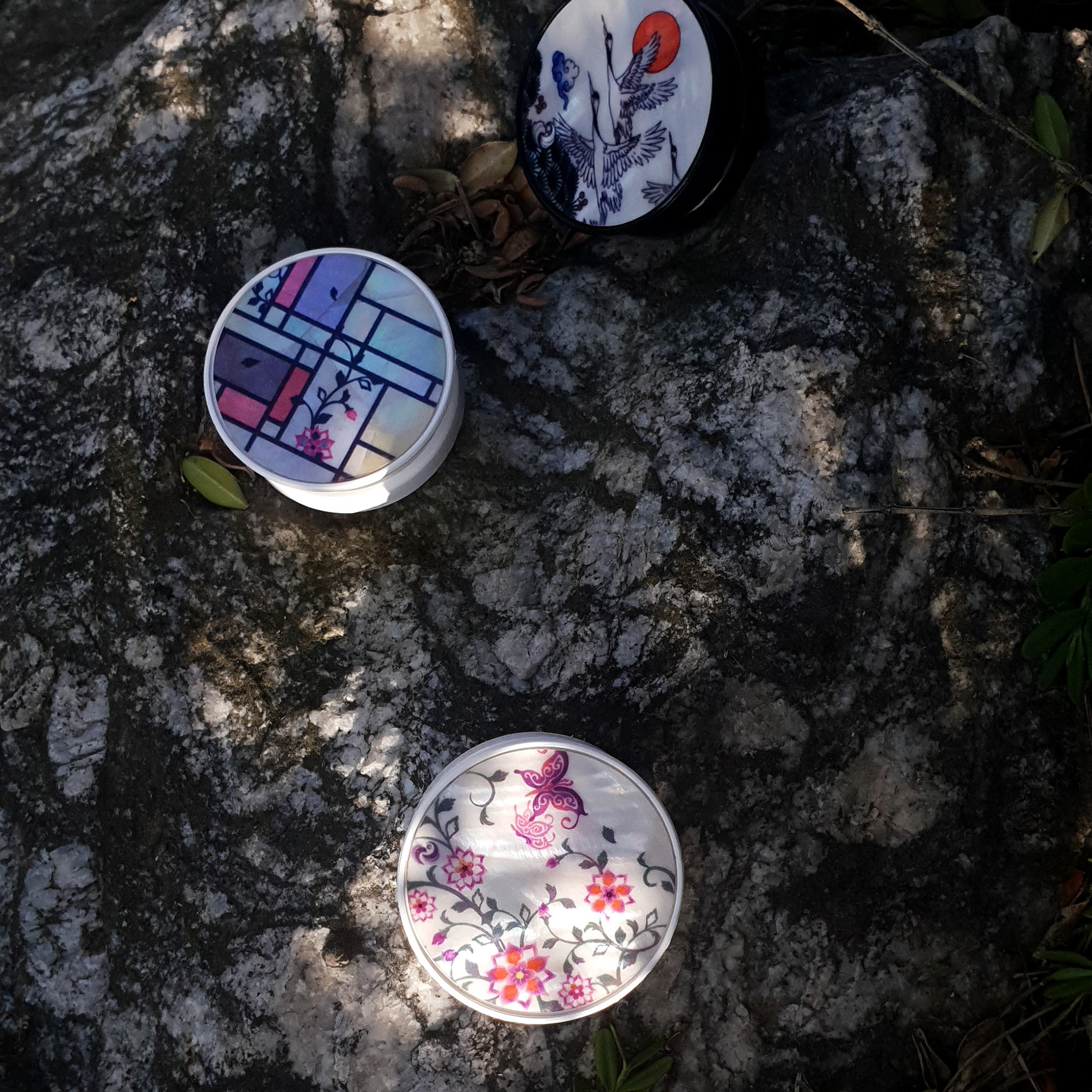 모란도 ㅣ 조각보 ㅣ 기와.송학