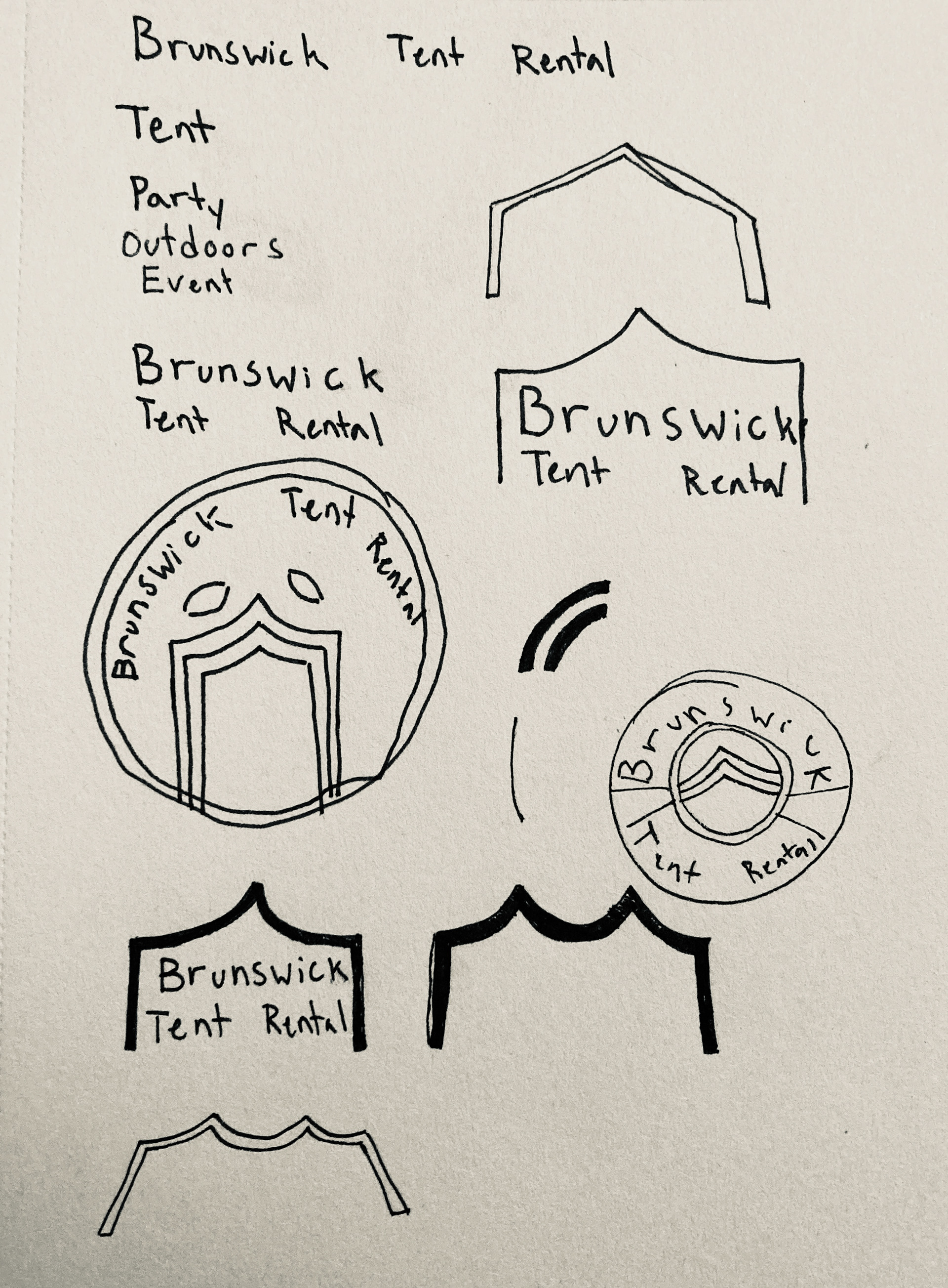 Initial ideations and sketches
