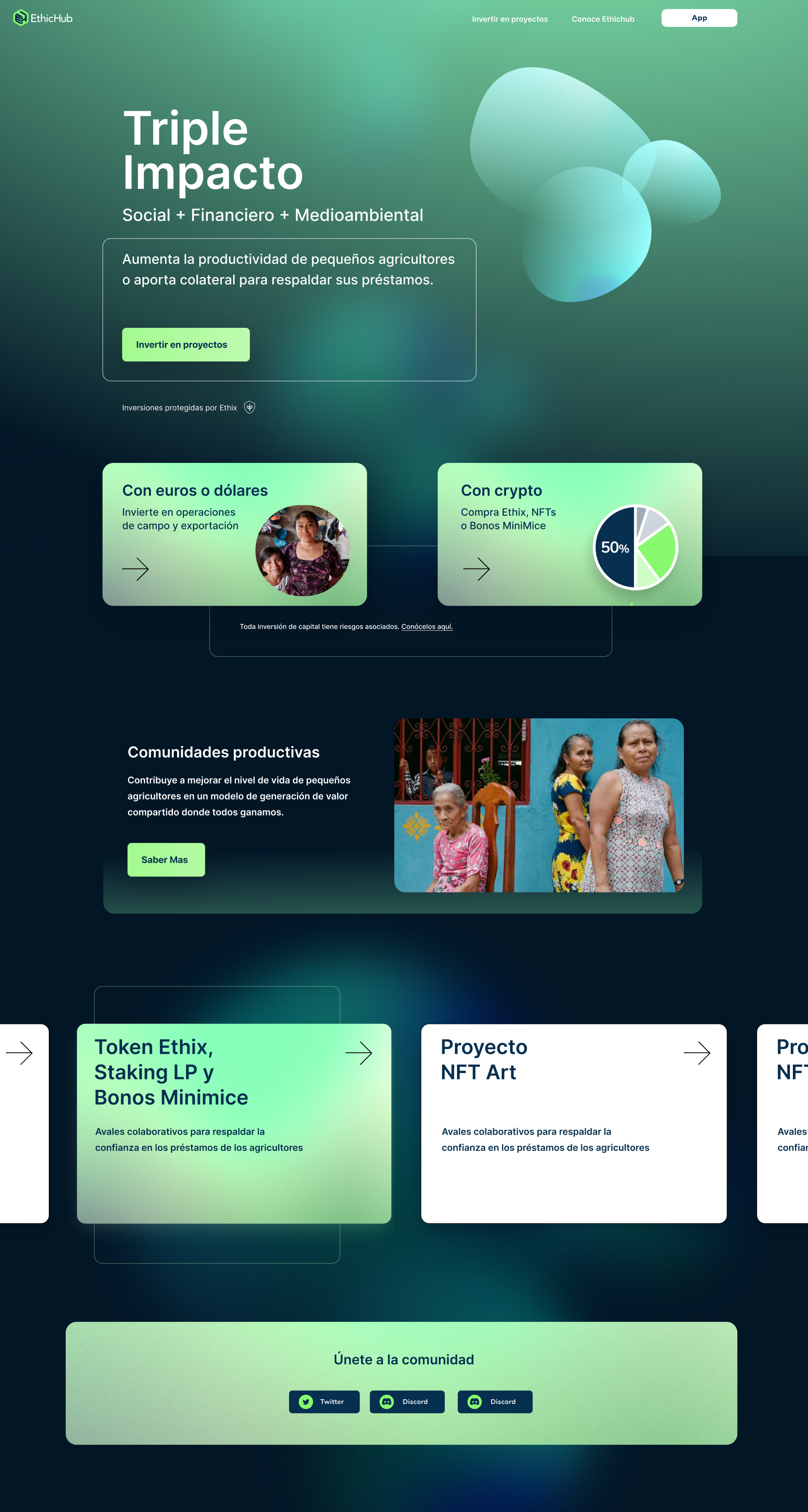 Some discarded ideas in the Homepage design process.