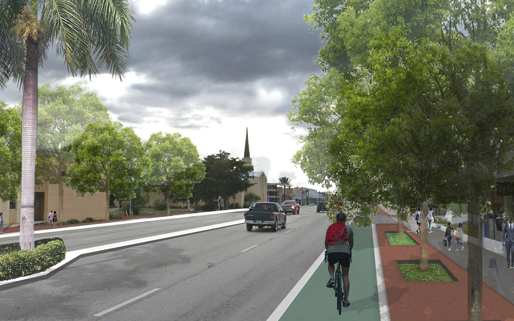 Proposed - Hallandale beach Blvd (Between NE 3rd avenue & NE 4t ave)