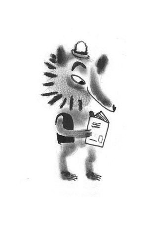 Illustration for 'bookshop Tse Tse'