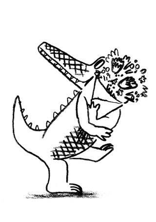 Illustration for 'Bloemenatelier'