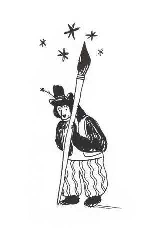 Illustration for 'children's camp in the Tekenfabriek'