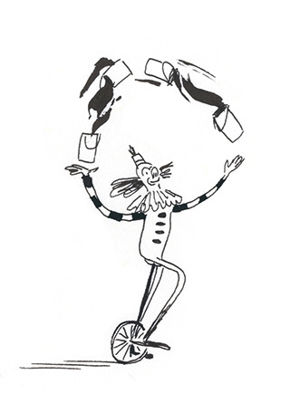 Illustration for 'children's camp in the Tekenfabriek'