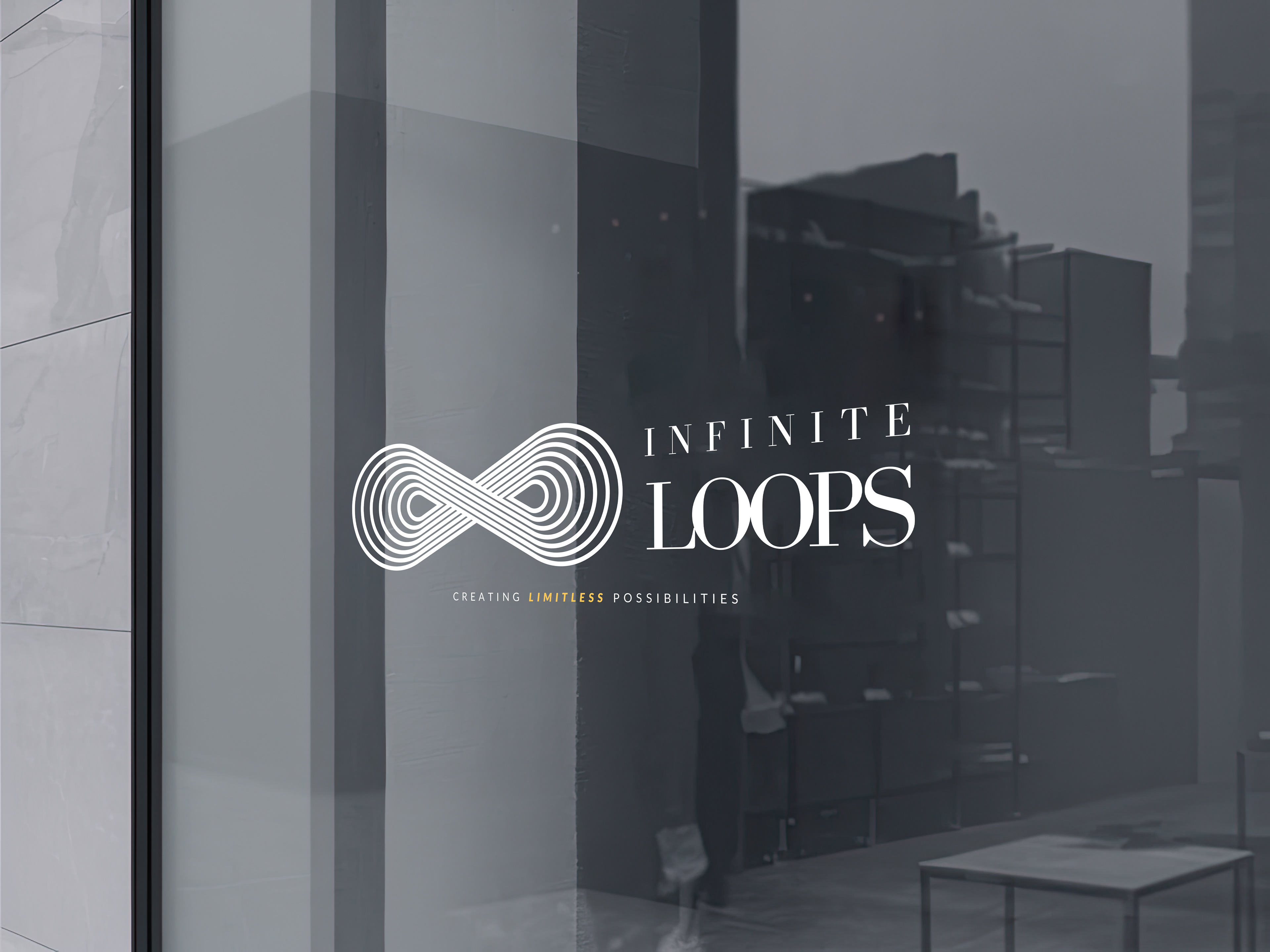 Loop Da Loop Logo Mell Sátiro | Branding Designer Portfolio - Infinite Loops | Branding