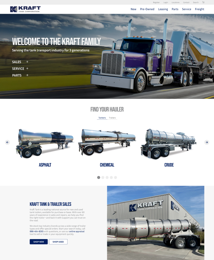 New Home Page