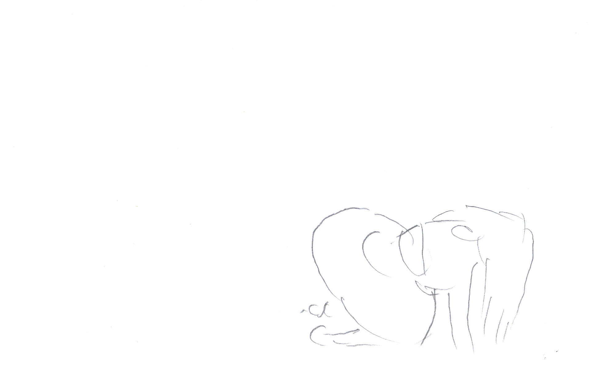 The image is small and appears in the bottom left corner. The body is trying to push itself up from the ground. The hand is out of frame and the wig is covering the face. The dress is poofed up as if it has just caught air.