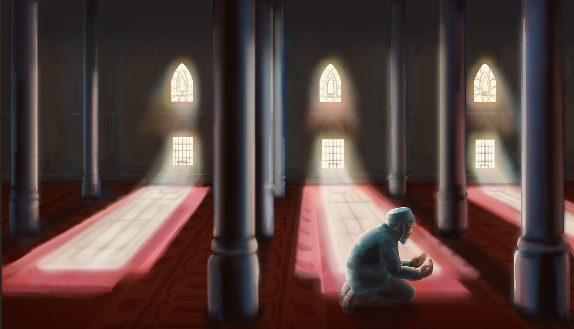 Scene 5 final painting