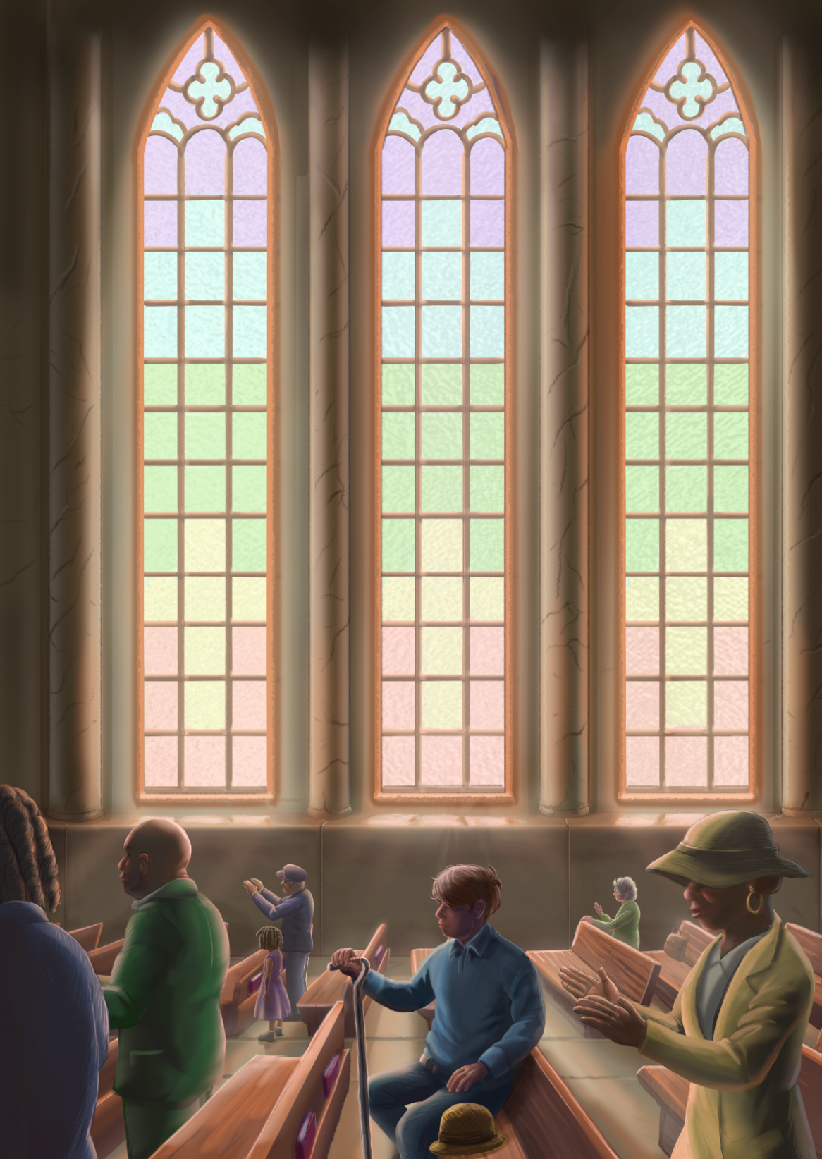 Scene 6 final painting