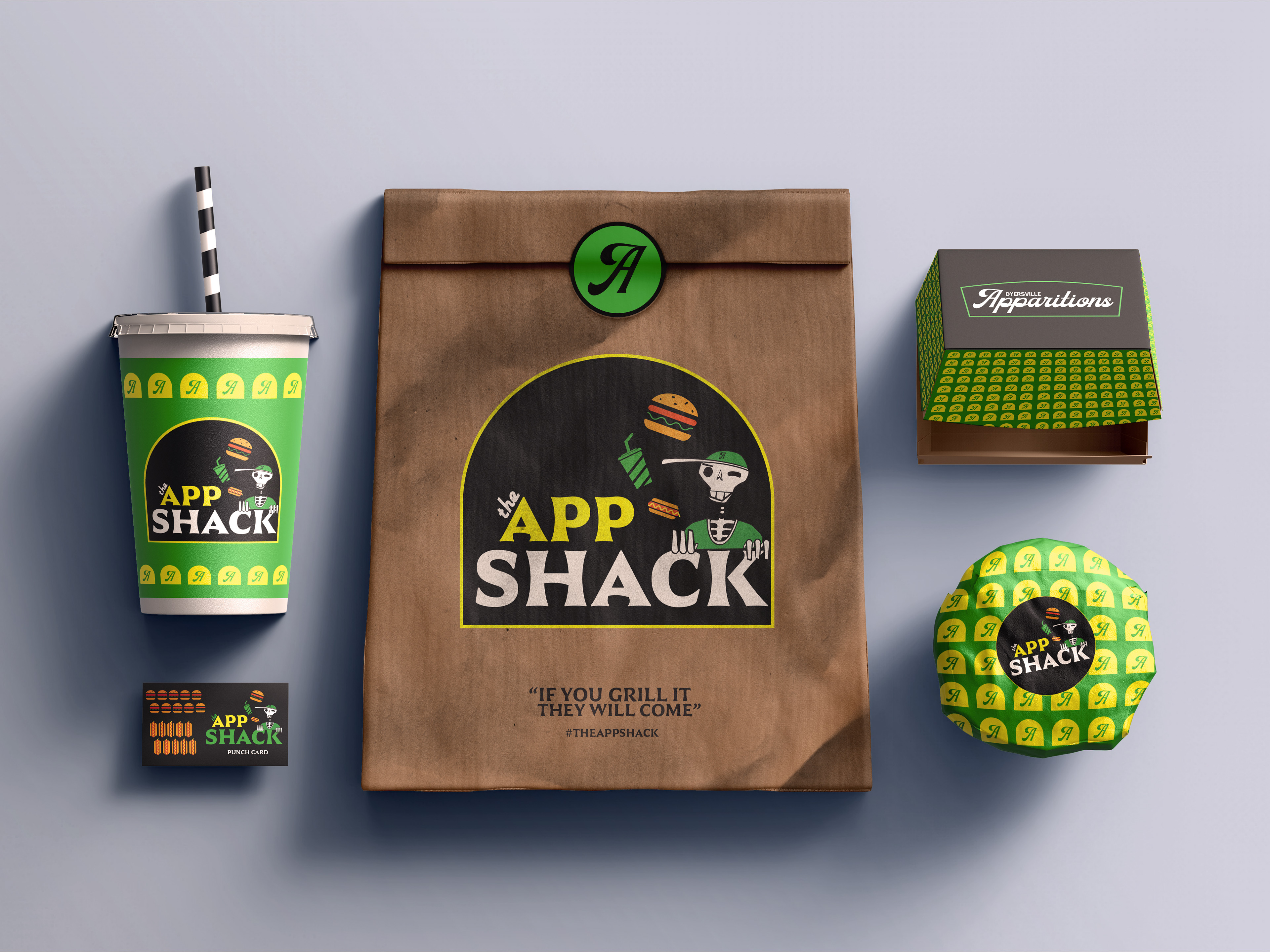 'The App Shack' packaging