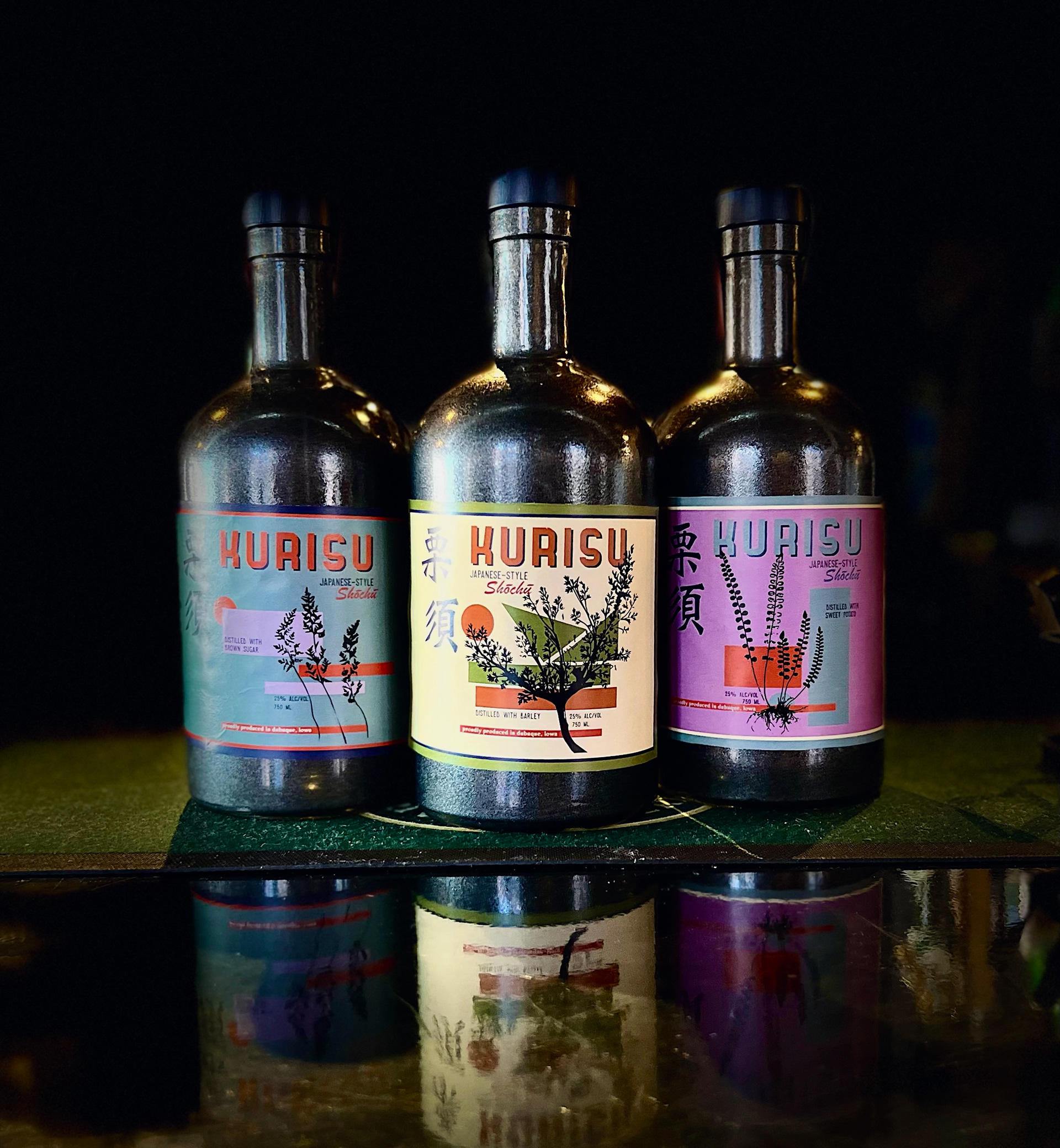 Label colors inspired by 'A Dictionary of Color Combinations' by Japanese painter Sanzo Wada