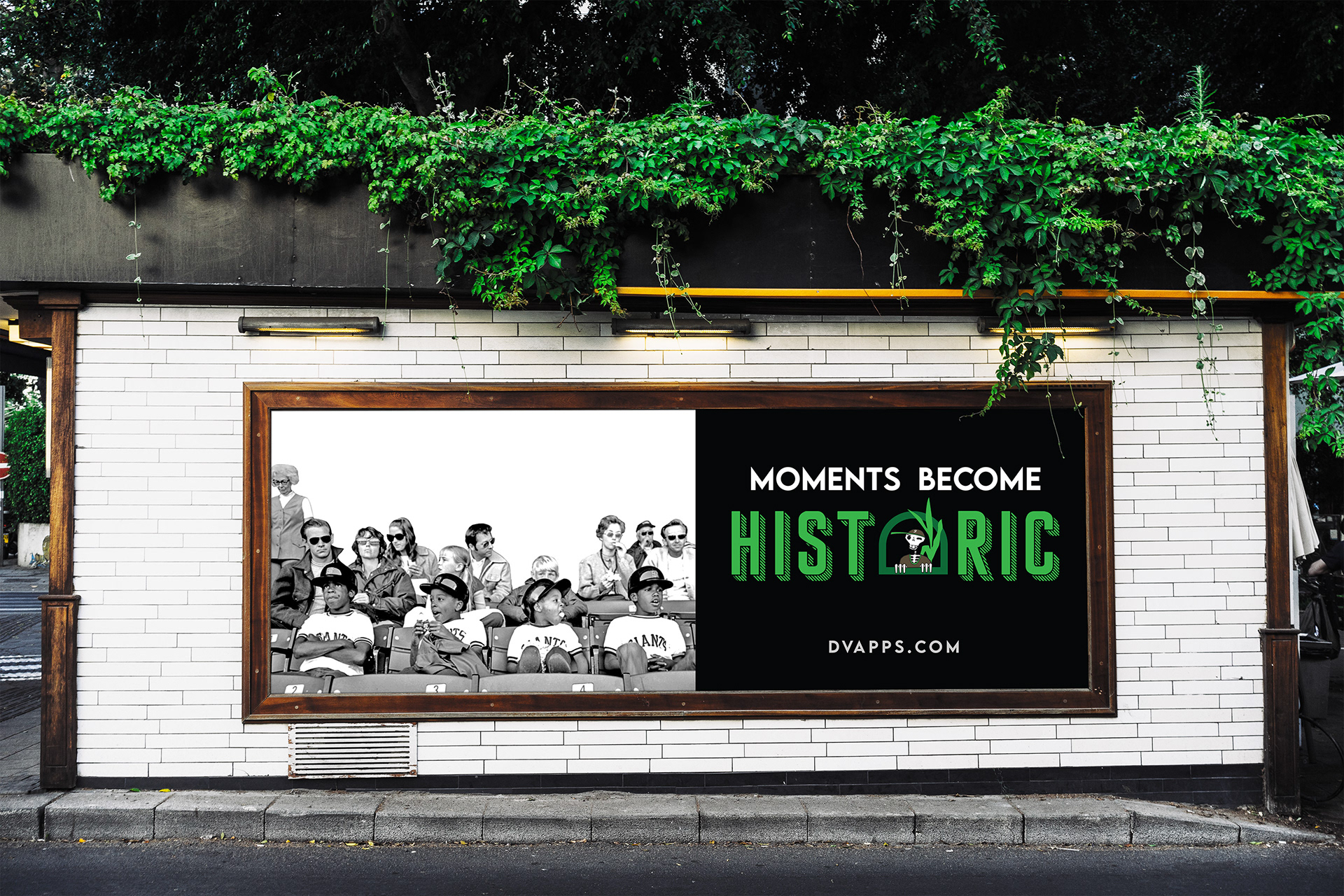 'Moments Become...' billboard campaign.