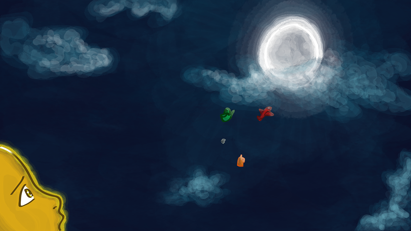 Concept art from 'Inevitable' shortfilm project