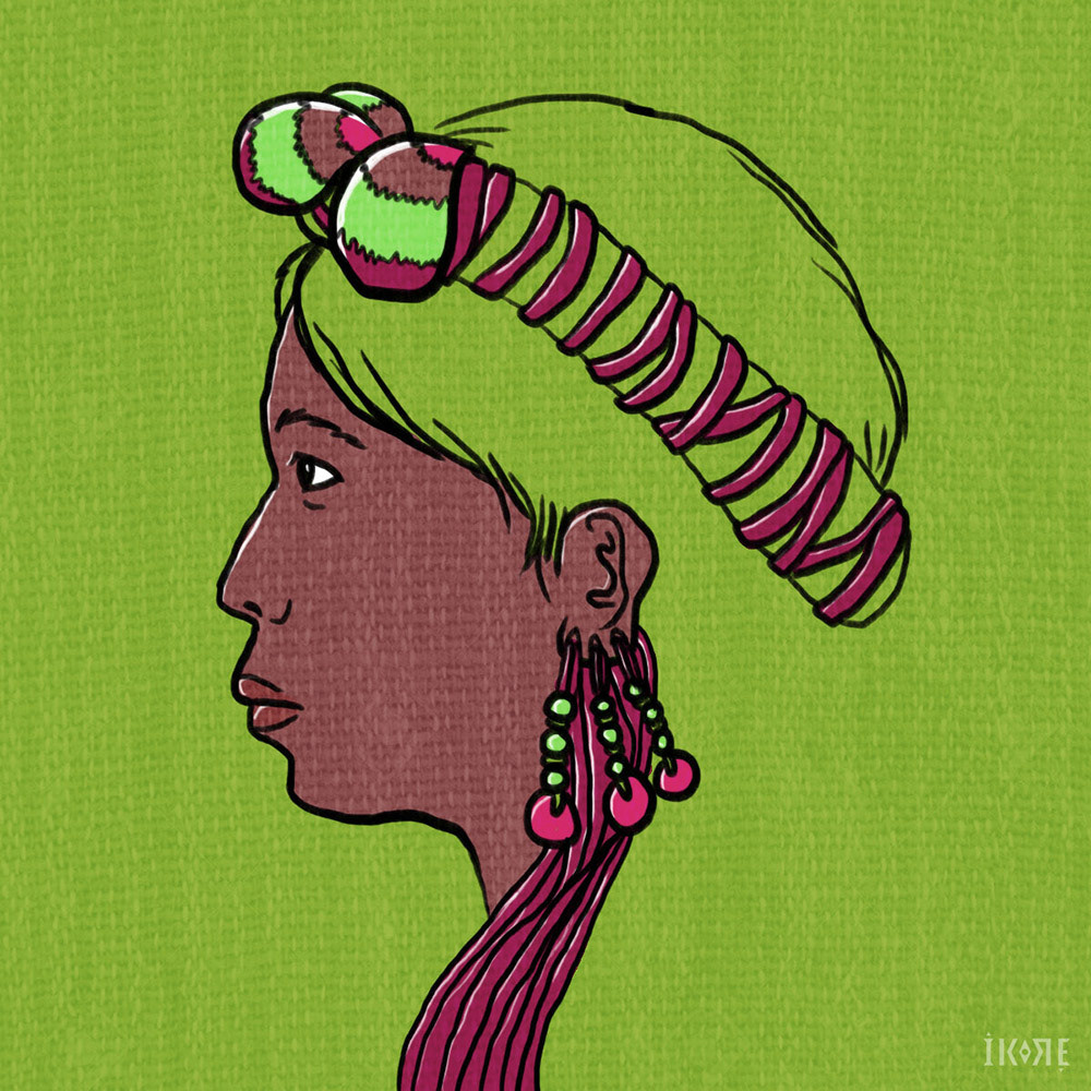 Tribal Marks: Inspired by some world's tribal identity's visual expression.