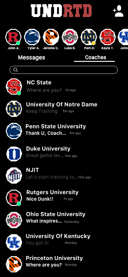 Coach Messages